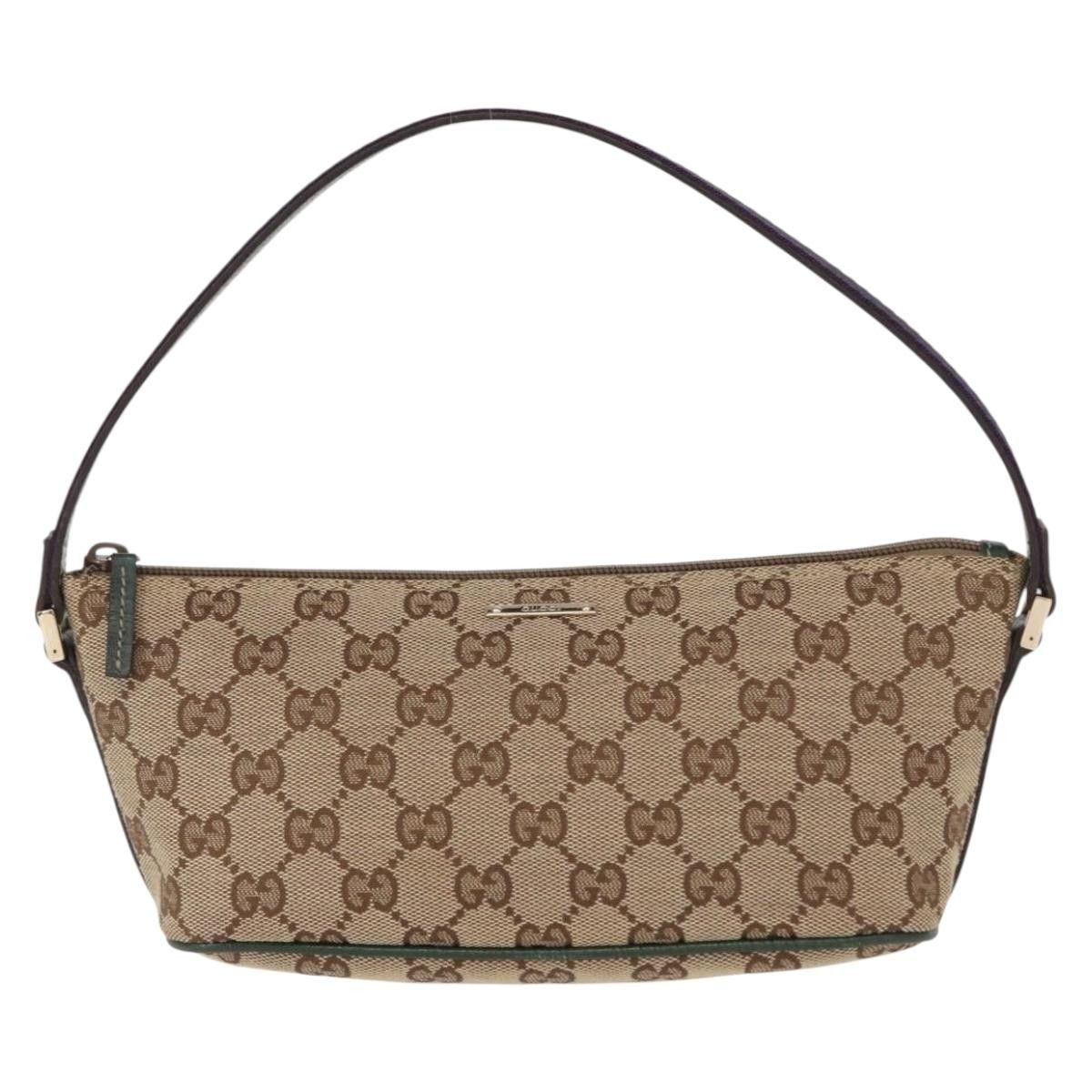 Gucci Gucci Vintage Boat Pochette GG Canvas Size ONE SIZE - 1 Thumbnail