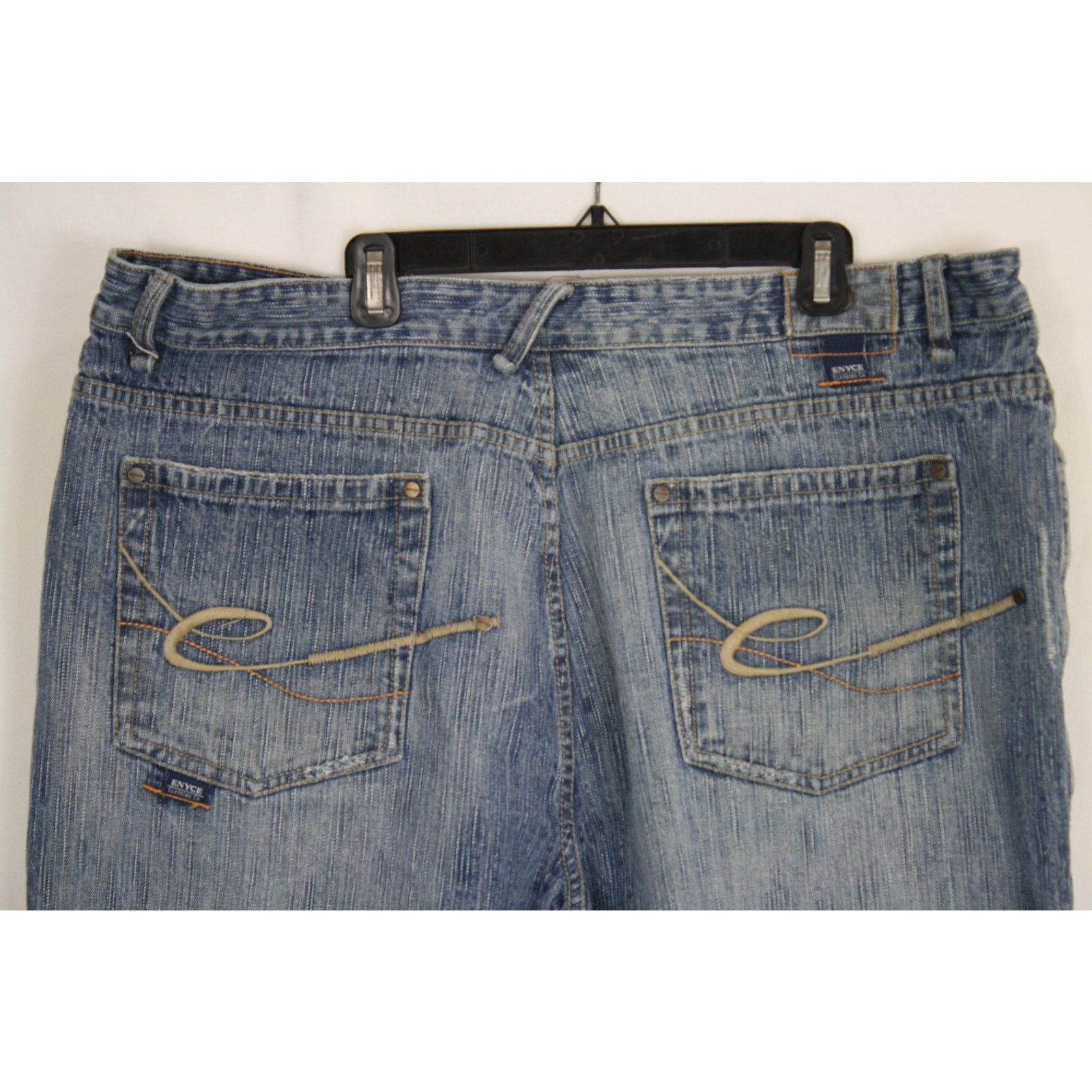 Enyce × Vintage Y2K Enyce Jeans 44x32 Baggy Wide Leg Embroidered Hip Hop Size US 44 / EU 60 - 3 Thumbnail