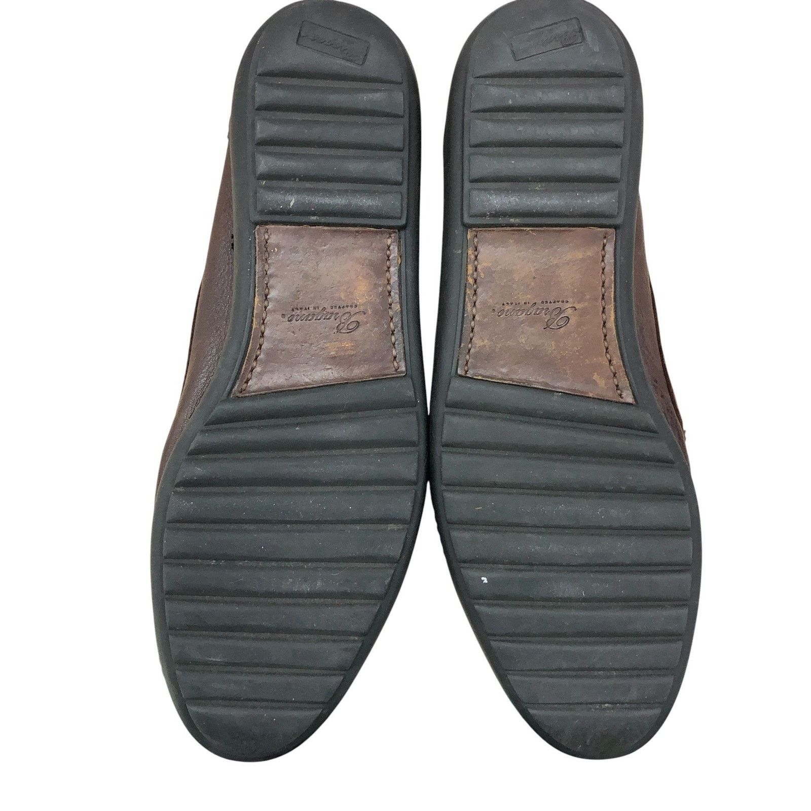 Bragano Bragano Loafers 11.5M Brown Leather Tassel Kiltie Moccasin Size US 11.5 / EU 44-45 - 11 Thumbnail