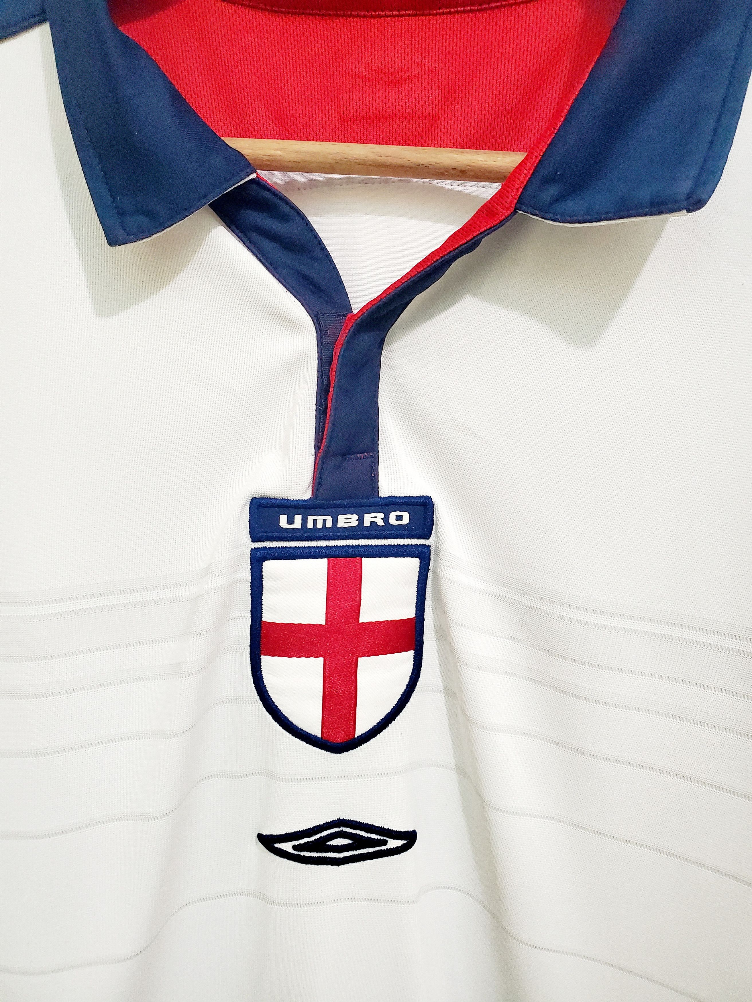 Other 2 IN 1 ENGLAND NATIONAL 2003/2005 HOME SOCCER JERSEY SIZE L Size US L / EU 52-54 / 3 - 2 Thumbnail