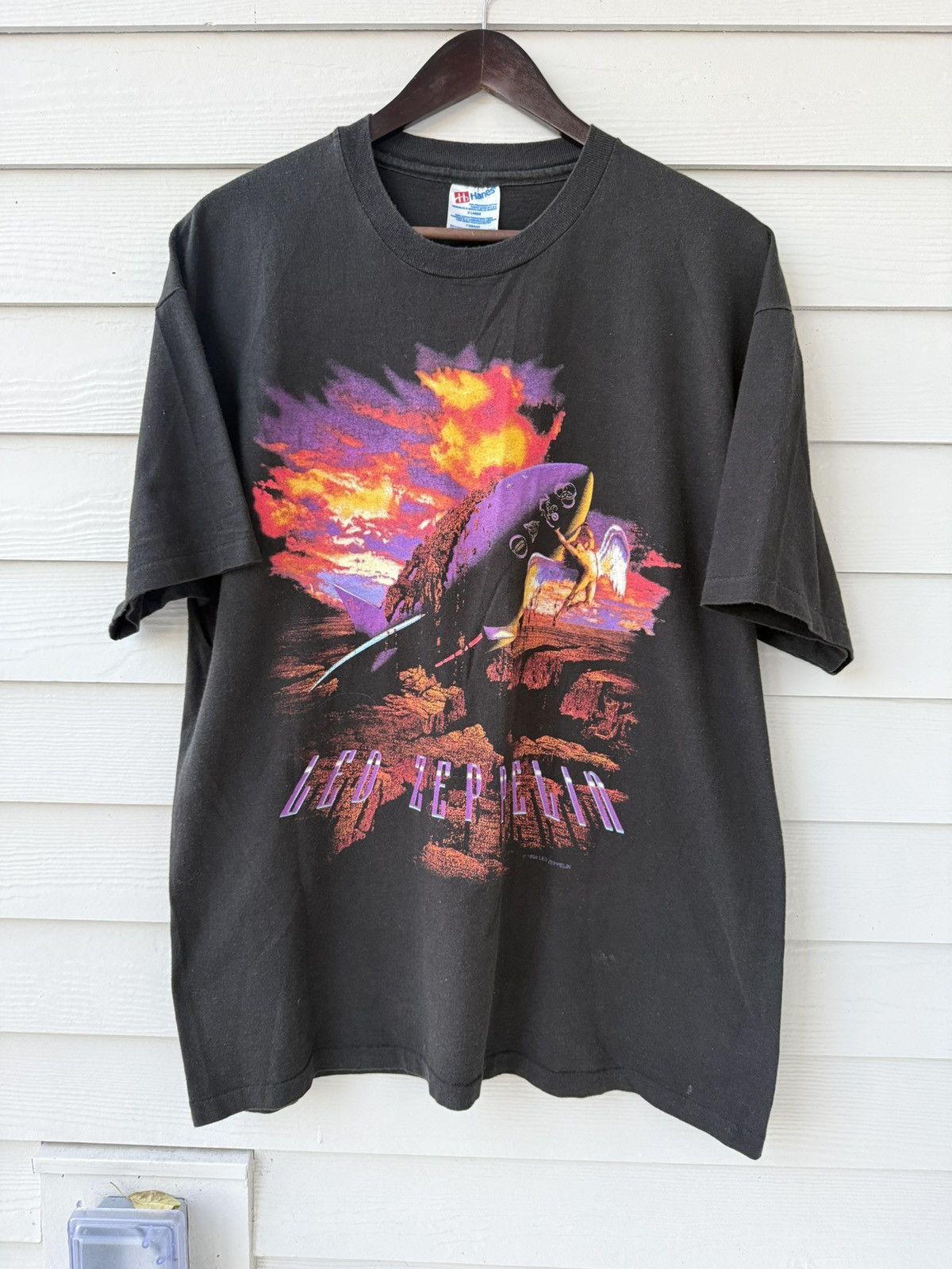 Vintage 1994 Led Zeppelin Zoso Band Tee
