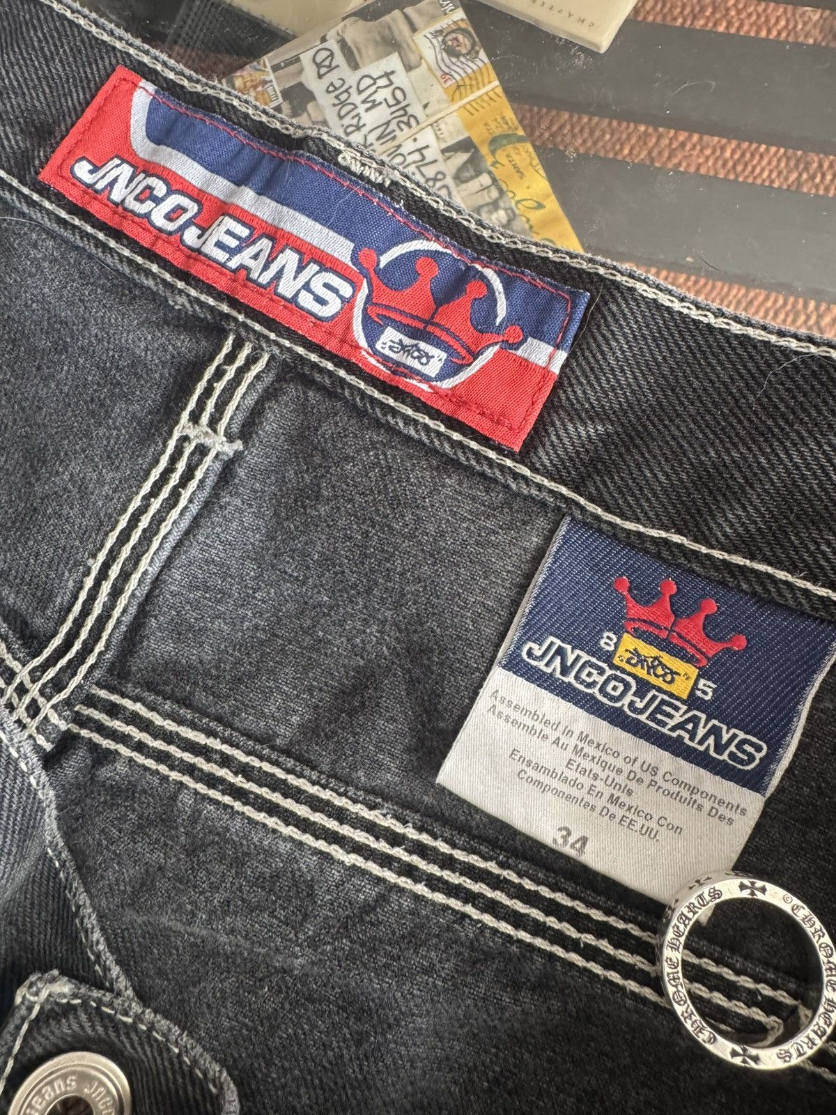 JNCO JNCO Jean Shorts “Jorts” 2000’s SIZE 34 Size US 34 / EU 50 - 9 Thumbnail