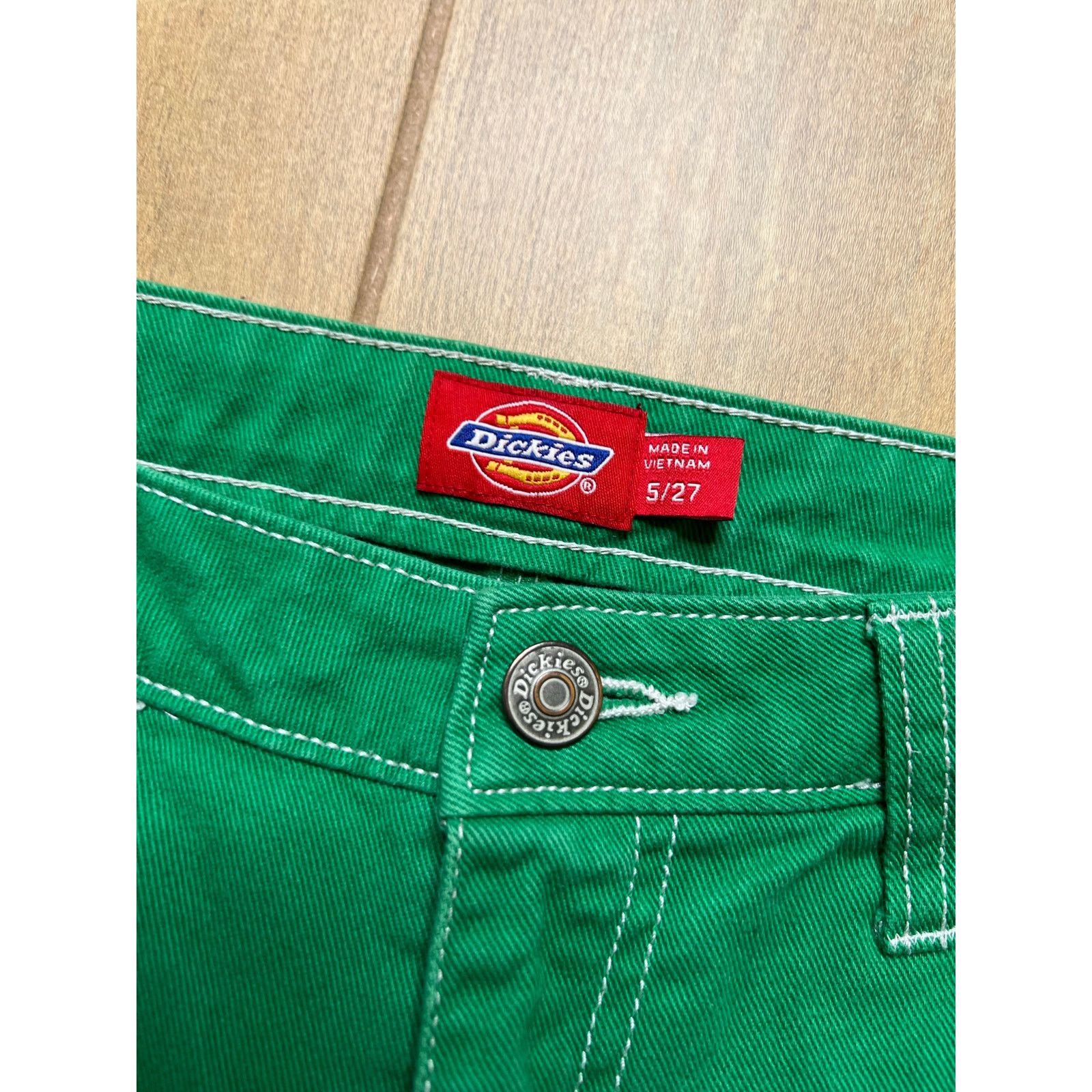 Dickies Y2K Dickies Women Sz 5/27 Duck carpenter pants in Green Y2K Size 27" / US 4 / IT 40 - 4 Thumbnail
