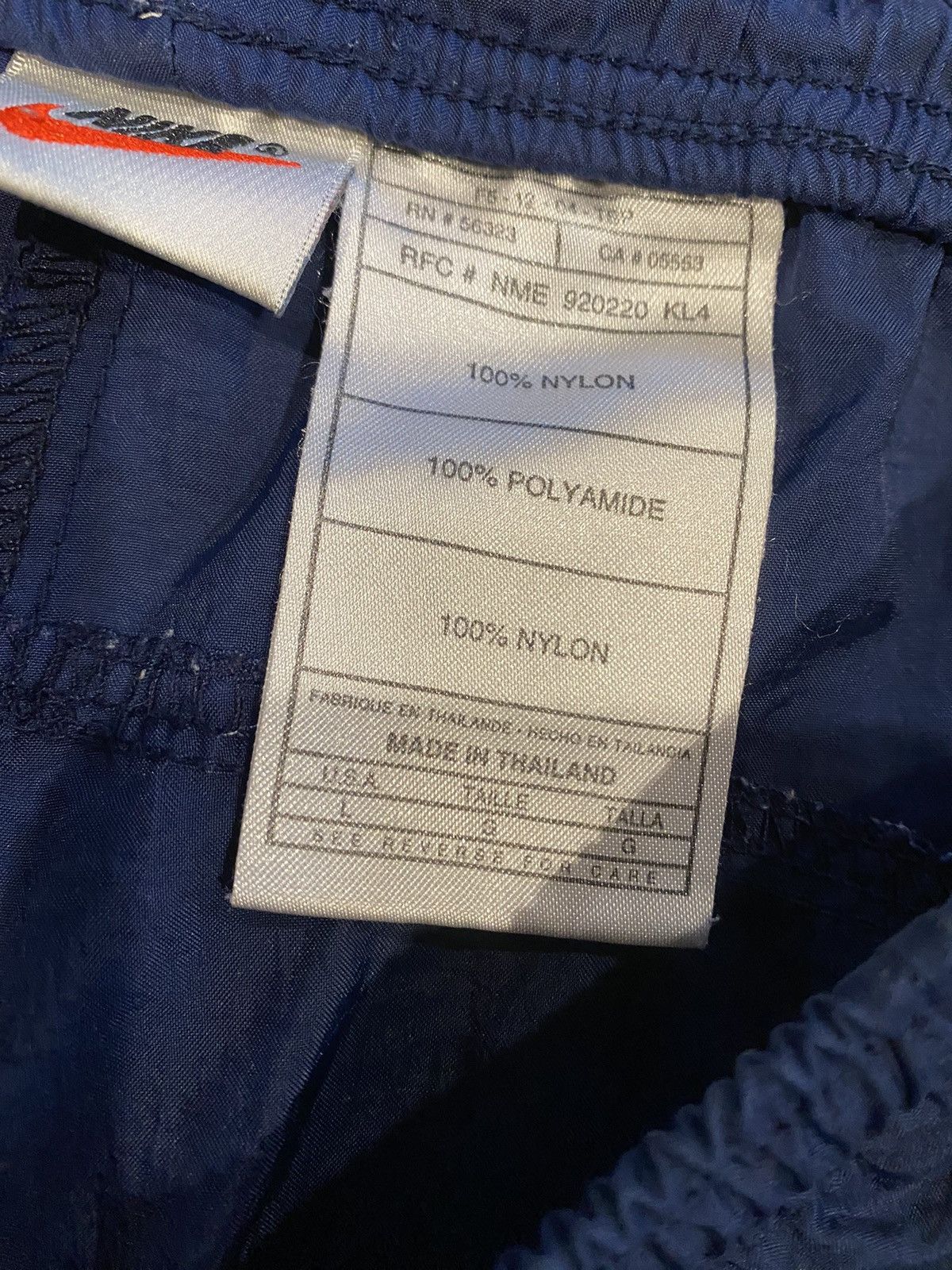 Nike Vintage swishy pants nike L Size US 34 / EU 50 - 5 Thumbnail