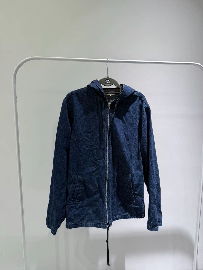 Comme des Garcons Comme Des Garcons Denim Hooded Jacket Size M / US 6-8 / IT 42-44 - 2 Thumbnail