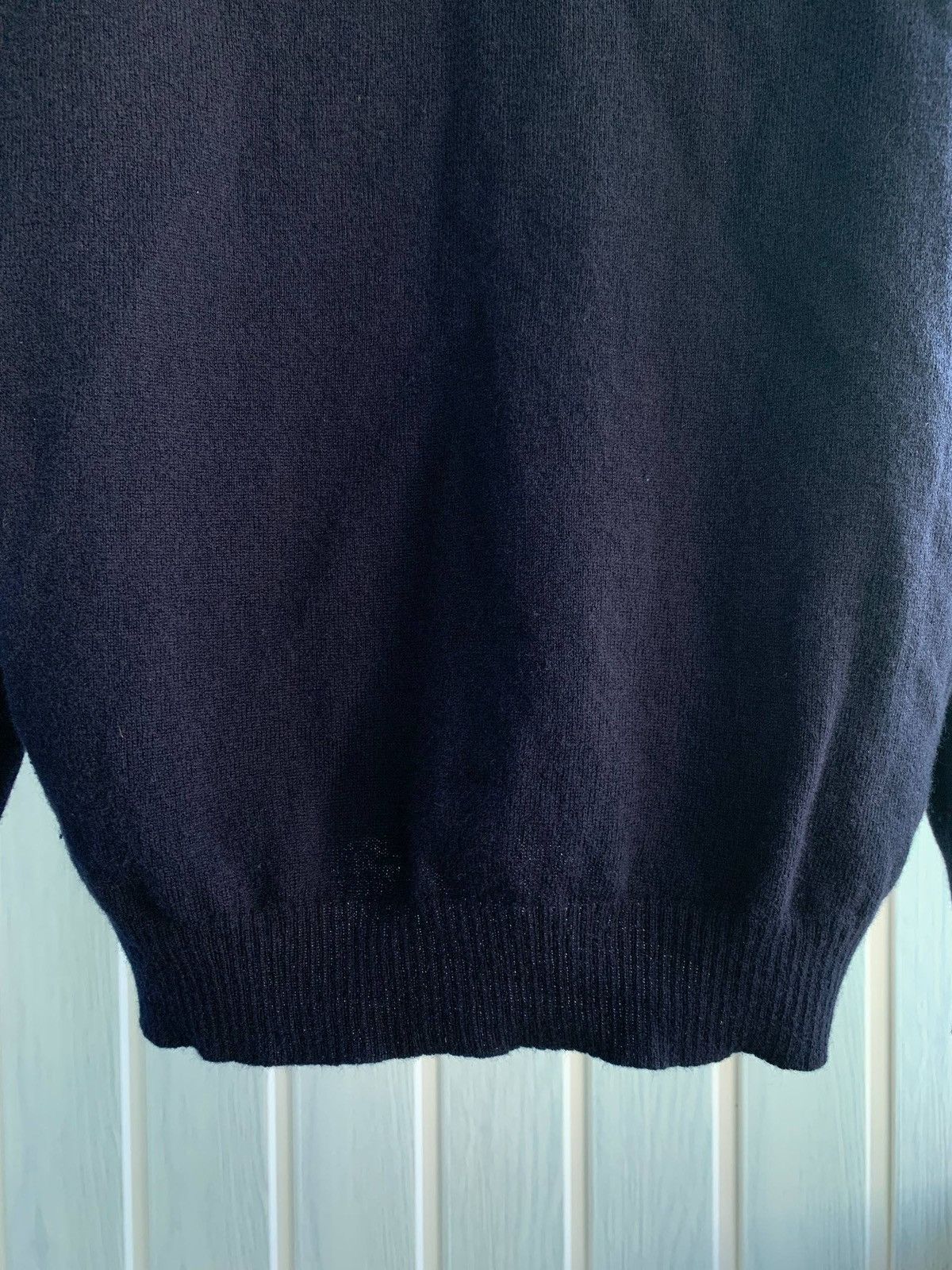 Lacoste Vintage Lacoste Men Navy Wool Knit Classic Sweater Size US M / EU 48-50 / 2 - 11 Thumbnail