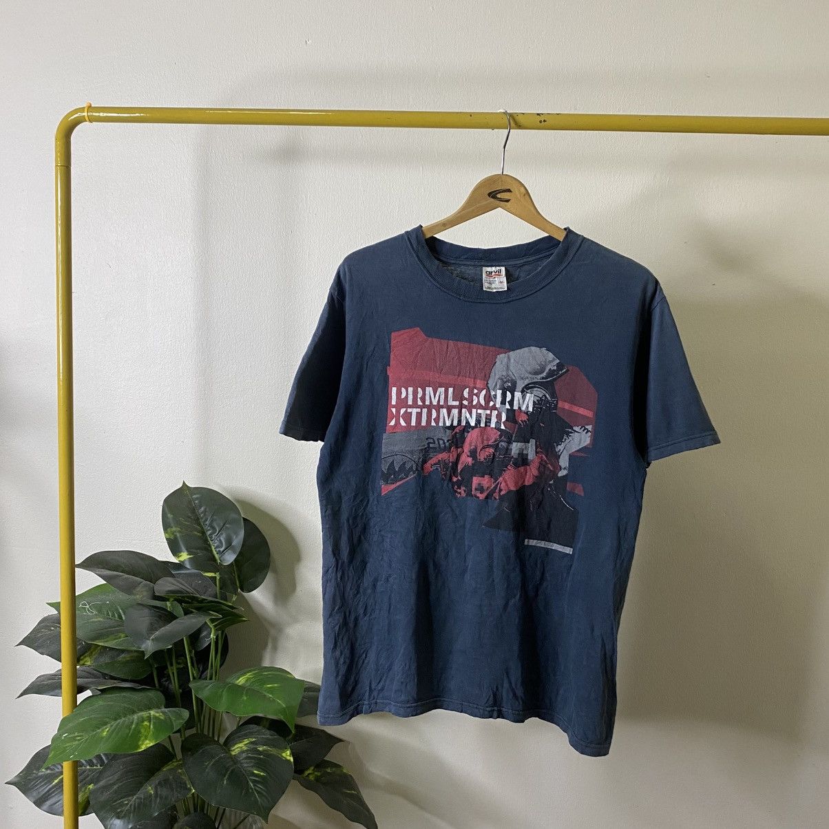 Band Tees Vintage 2000s Primal Scream XTRMNTR Album Promo T Shirt Size US M / EU 48-50 / 2 - 1 Thumbnail