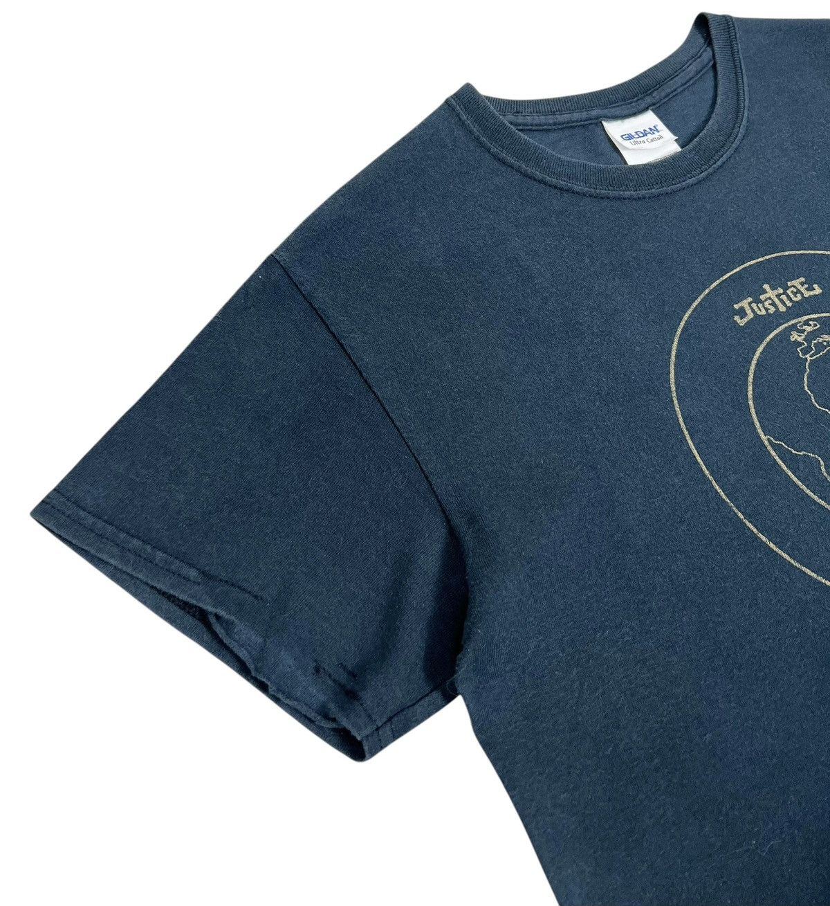 Band Tees Vintage Justice Electronic duo Planisphere 2008 EP Promo Tee Size US S / EU 44-46 / 1 - 4 Thumbnail