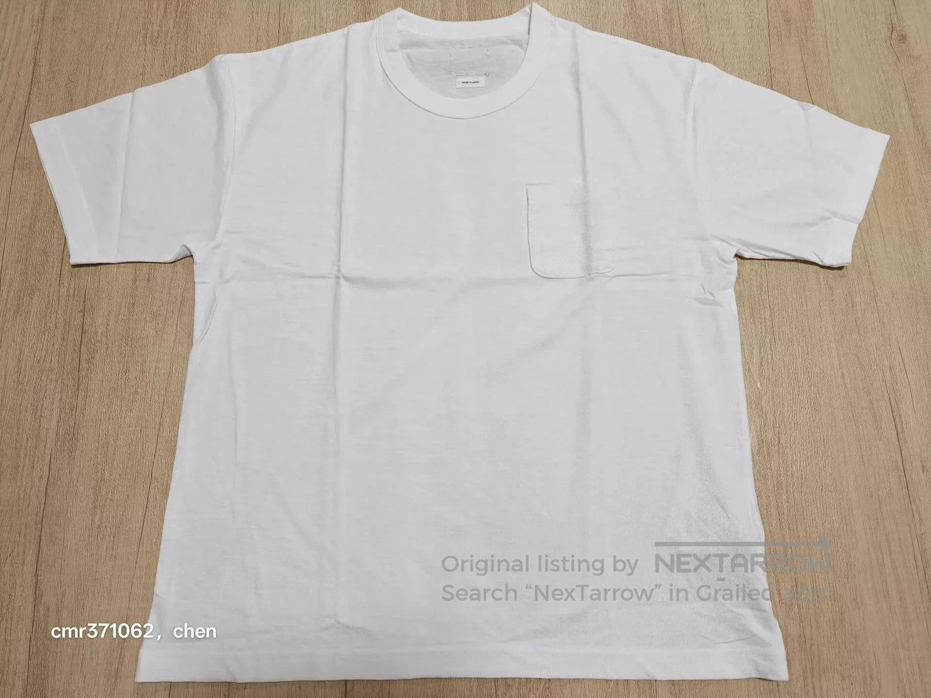 Visvim White Short Sleeve Pocket T. Size US S / EU 44-46 / 1 - 1 Thumbnail