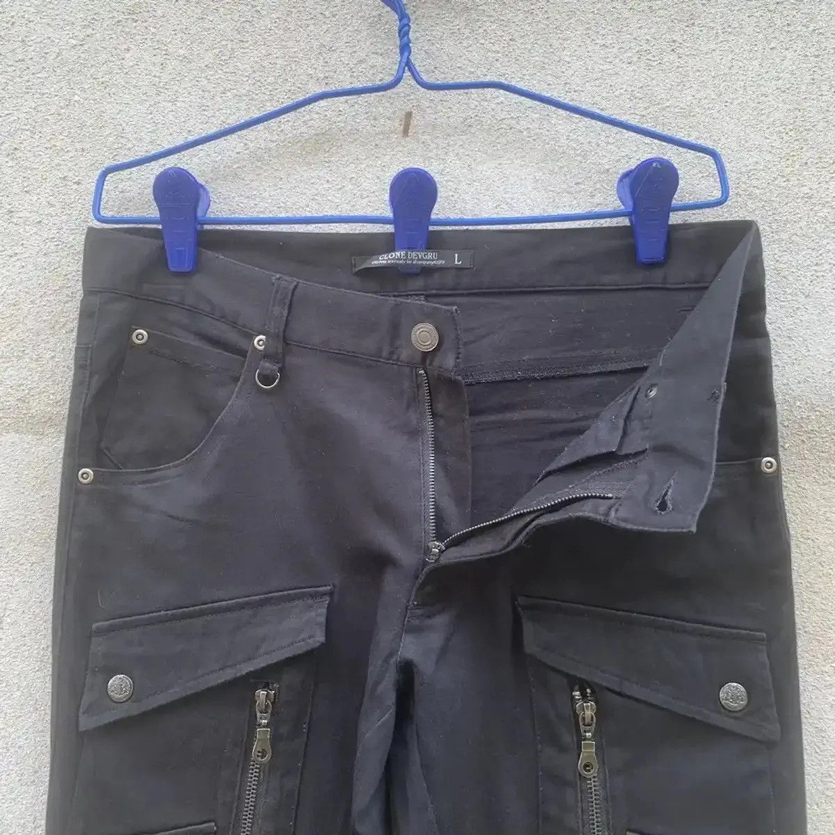 If Six Was Nine FLARE BOOTCUT🔥CLONE DEVGRU JAPAN🔥 BONDAGE PUNK CARGO PANTS Size US 30 / EU 46 - 7 Thumbnail