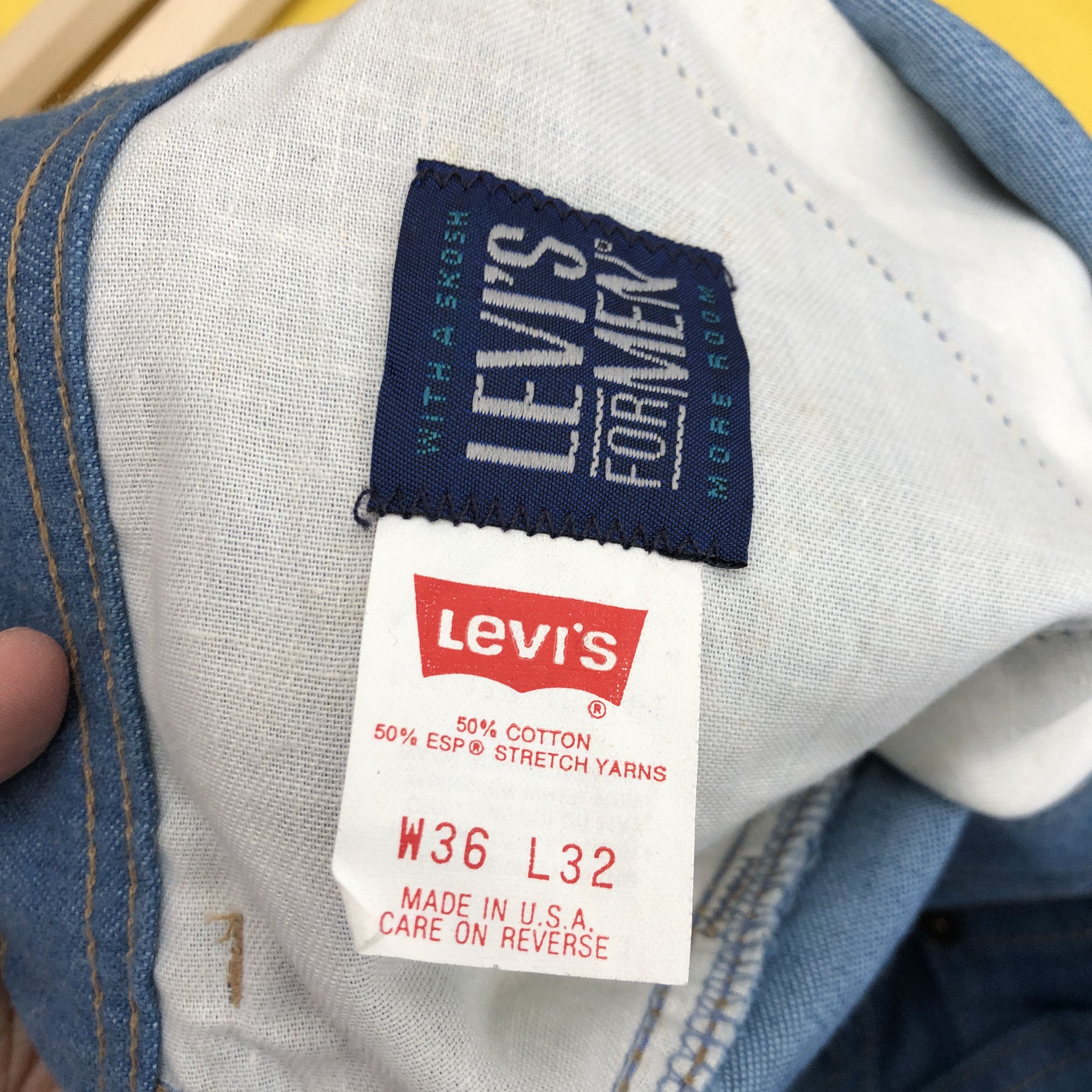 Levi's Vintage Levis Jeans Levis Denim With a Skosh Flare Pants Size US 34 / EU 50 - 6 Thumbnail