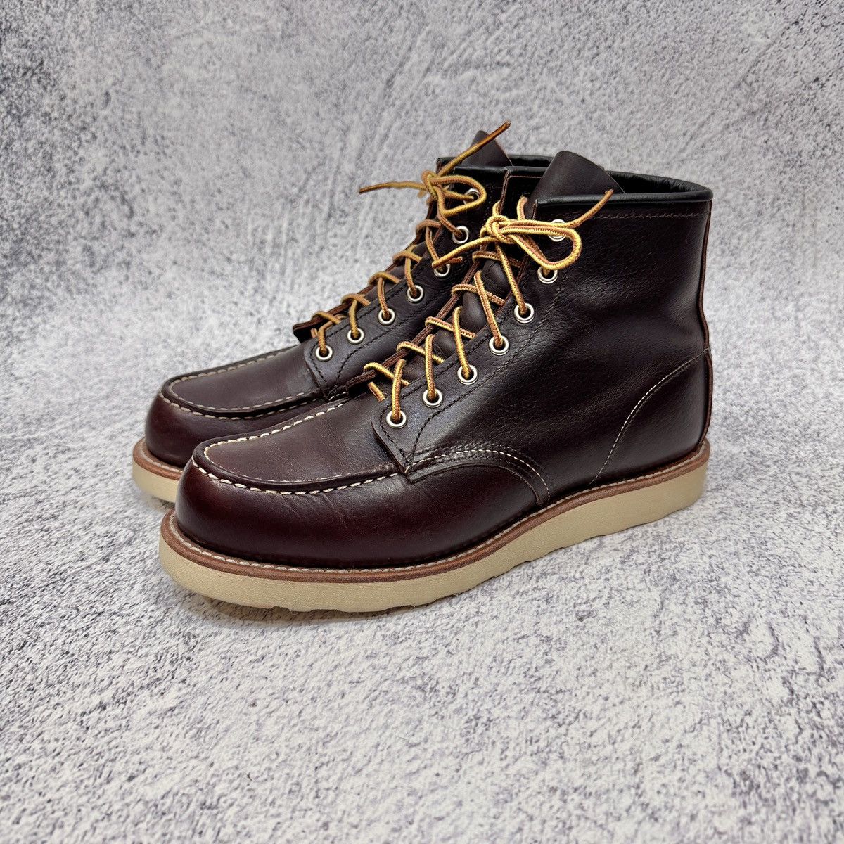 Red Wing Red Wing 8138 Heritage Moc Toe Boots Brown Oil Slick Leather Size US 8.5 / EU 41-42 - 1 Thumbnail