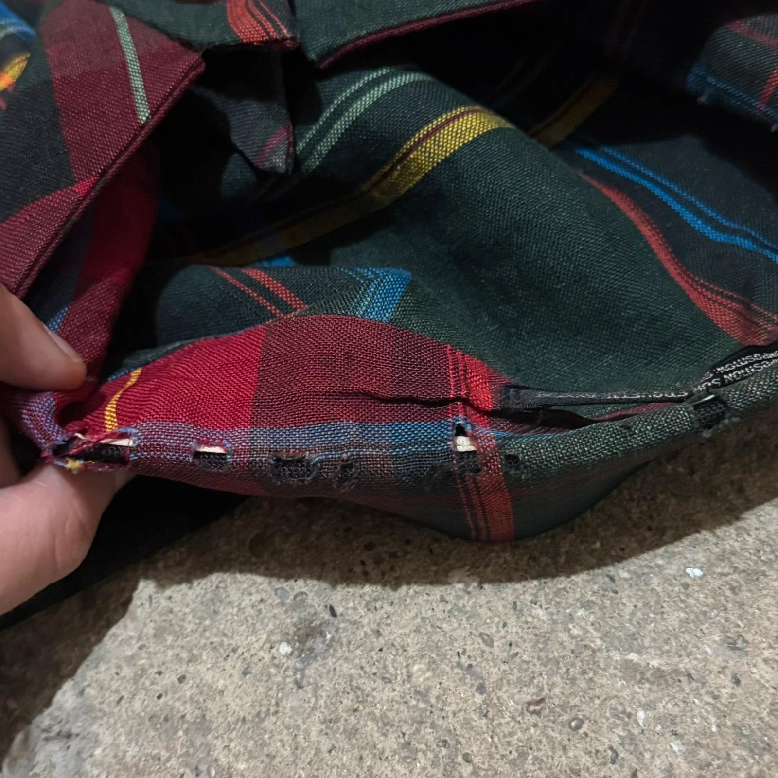 Yohji Yamamoto S/S 05 Yohji Yamamoto checked runway blazer Size 54R - 10 Thumbnail