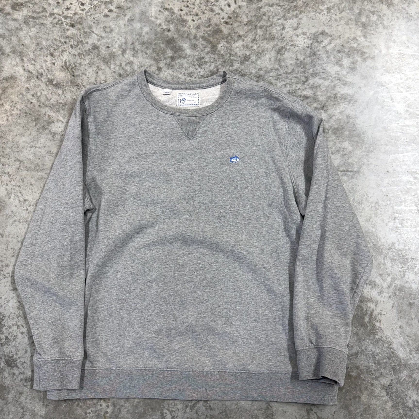 Southern Tide Southern Tide Sweatshirt Mens XL Gray Crewneck Pullover Fish Logo Upper Deck Size US XL / EU 56 / 4 - 2 Thumbnail