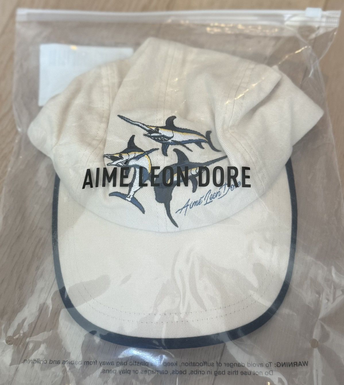 Aime Leon Dore ALD / Aime Souvenir Fishing Hat White Size ONE SIZE - 4 Thumbnail