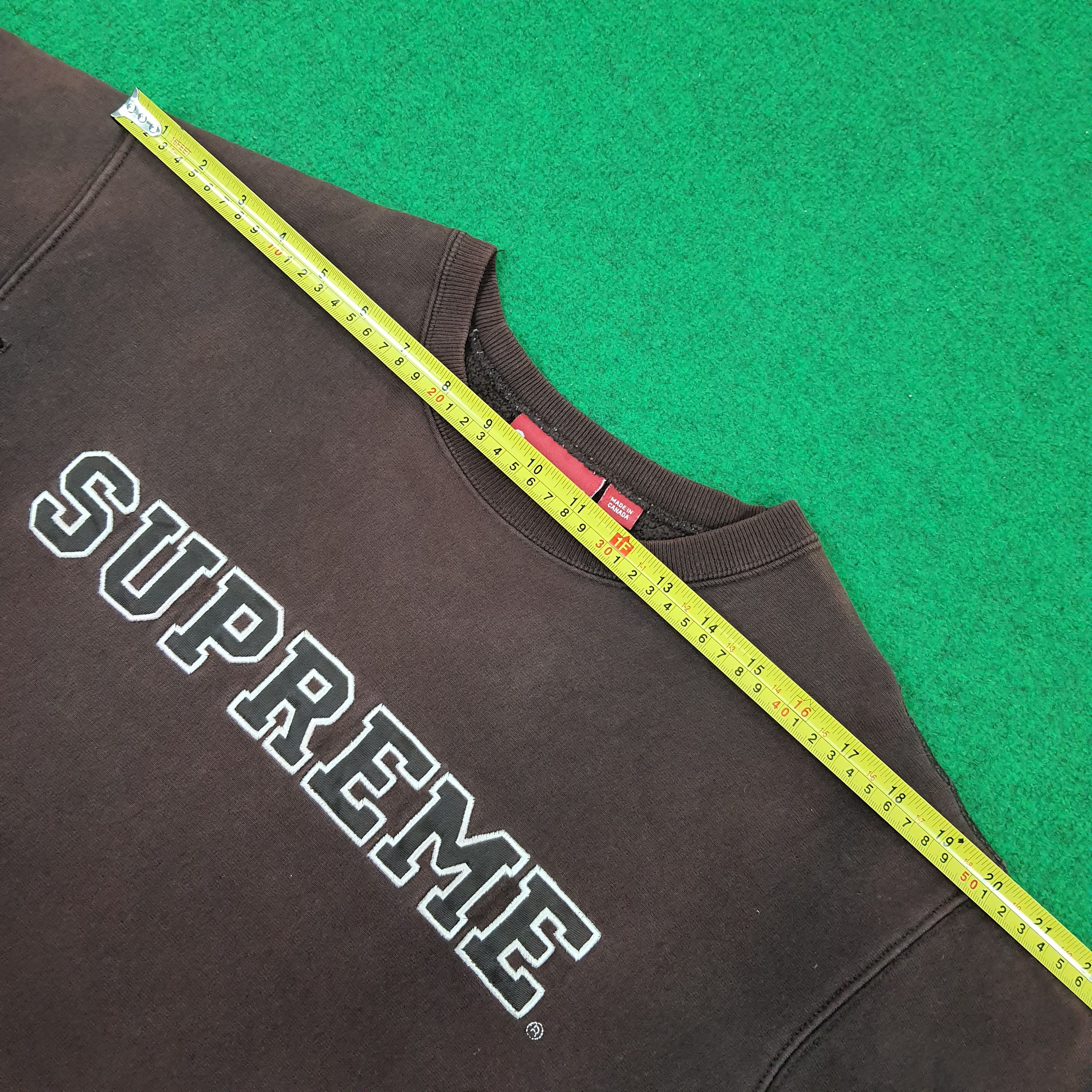 Supreme Vintage Supreme Streetwear Sweatshirt C242N15 Size US L / EU 52-54 / 3 - 10 Thumbnail