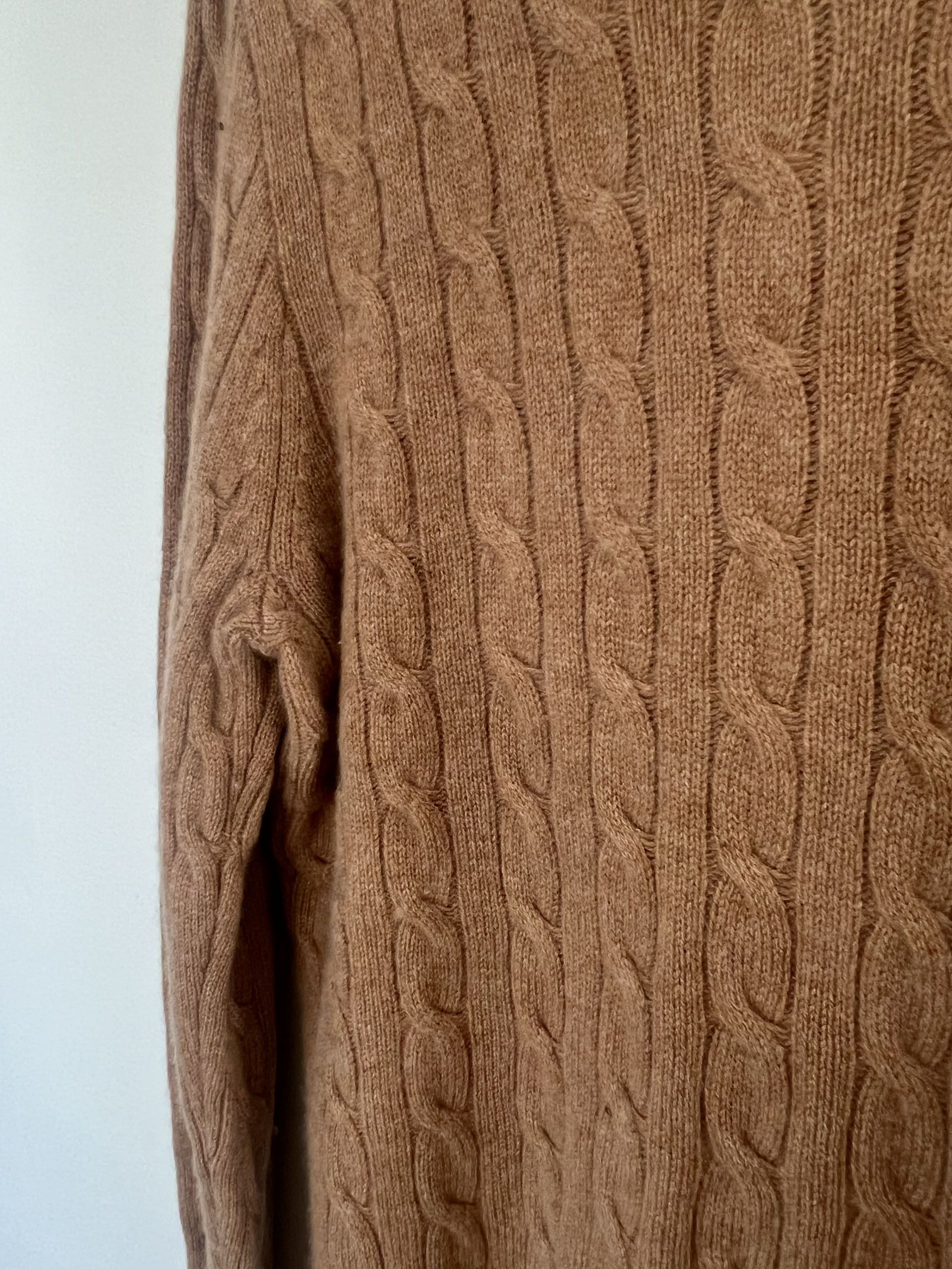 J.Crew J.Crew Cashmere Cable Crewneck Sweater (Babenzien-Era) Size US M / EU 48-50 / 2 - 3 Thumbnail