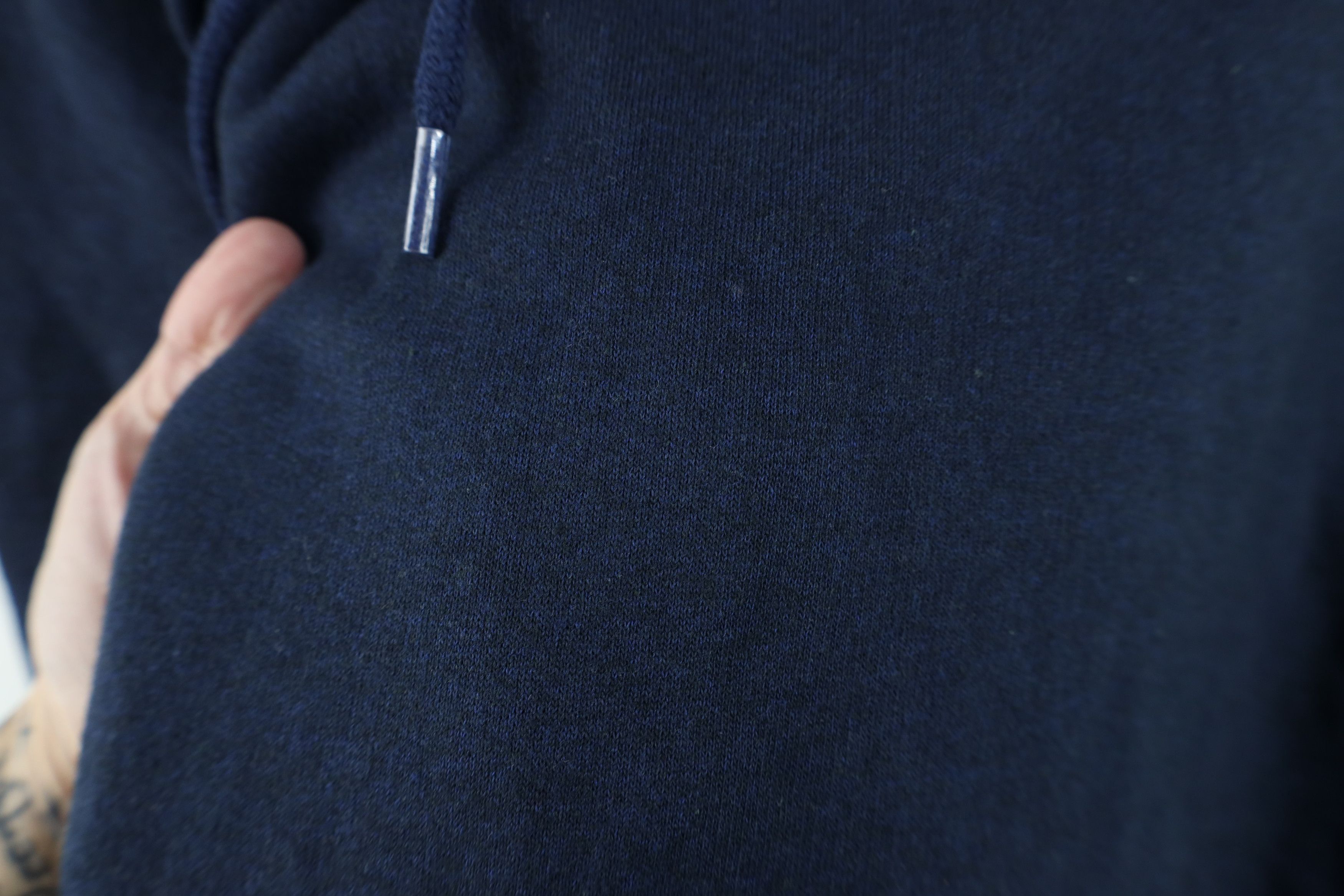 Vintage Vintage Y2K Streetwear Blank Hoodie Sweatshirt Dark Blue Size US S / EU 44-46 / 1 - 4 Thumbnail
