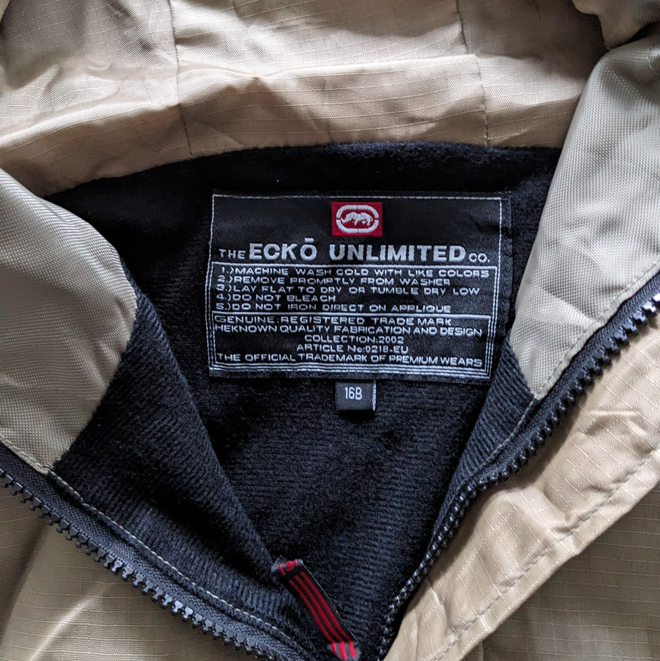Vintage Vintage ECKO UNLTD Fashion Designer Windbreaker Jacket Size US XXL / EU 58 / 5 - 7 Thumbnail