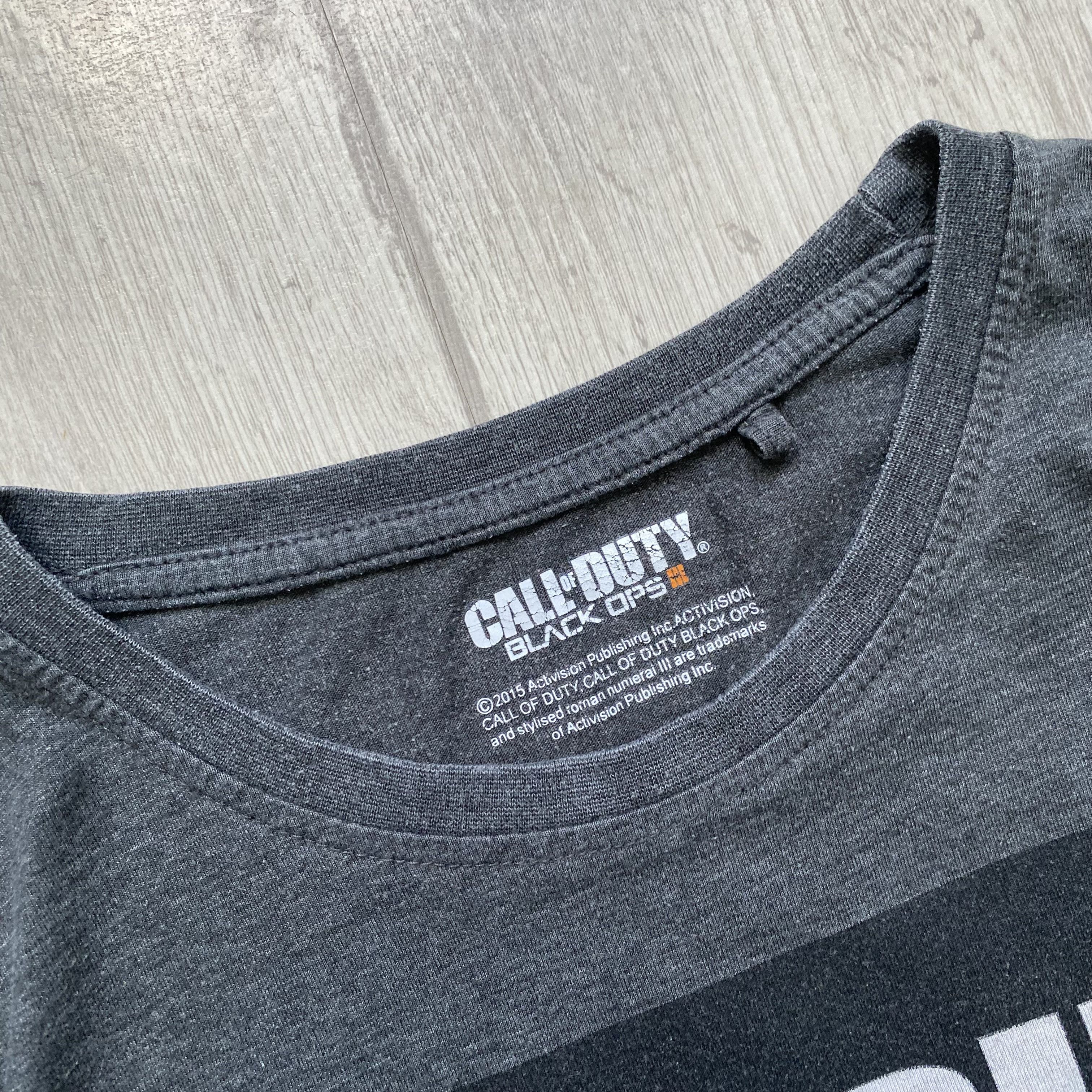 Microsoft 🎮 Promo Call of Duty Black Ops tee PC Game Y2K Xbox Size US XL / EU 56 / 4 - 4 Thumbnail