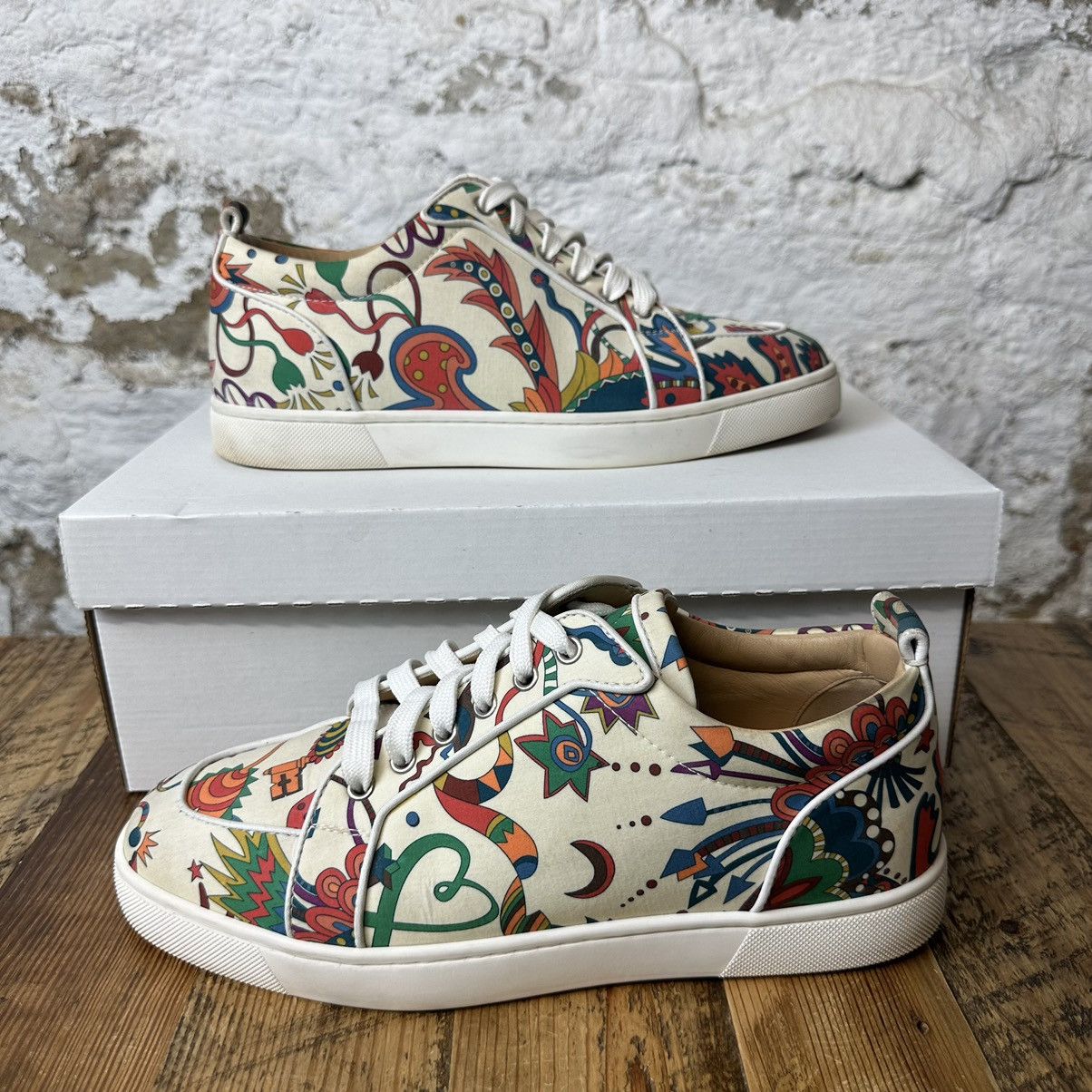 Christian Louboutin Christian Louboutin Abstract Art Low Top Sneaker
