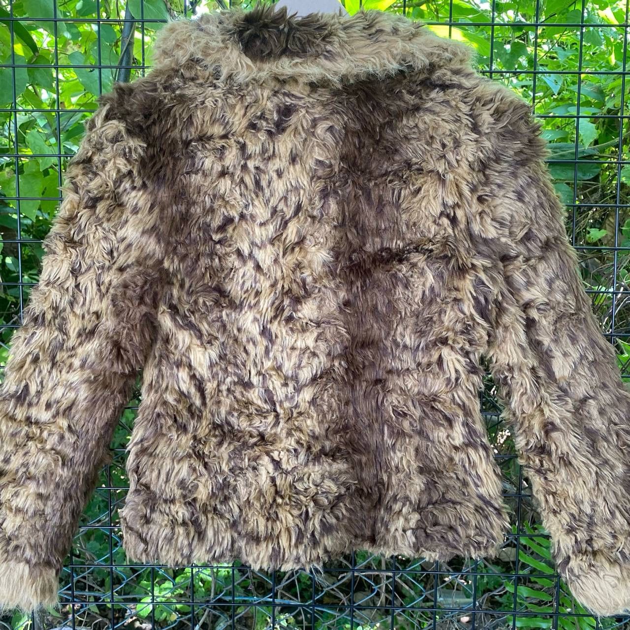 If Six Was Nine Vintage Fur Fluffy Tiger Coat Size M / US 6-8 / IT 42-44 - 9 Thumbnail