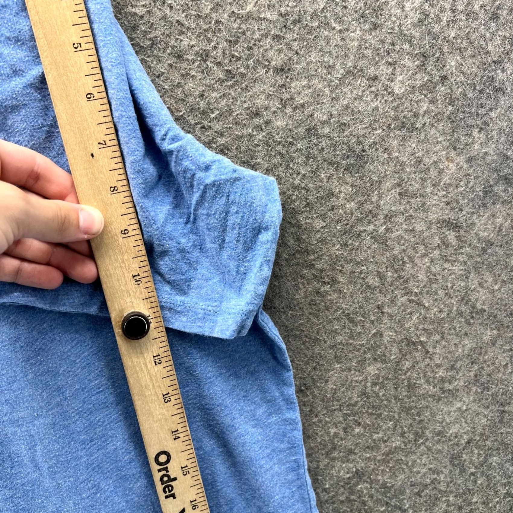 Vineyard Vines Vineyard Vines Shirt Mens Large Blue Pocket Tee Martha’s Heathered Crew Neck T-Shirt Pockets Size US L / EU 52-54 / 3 - 7 Thumbnail