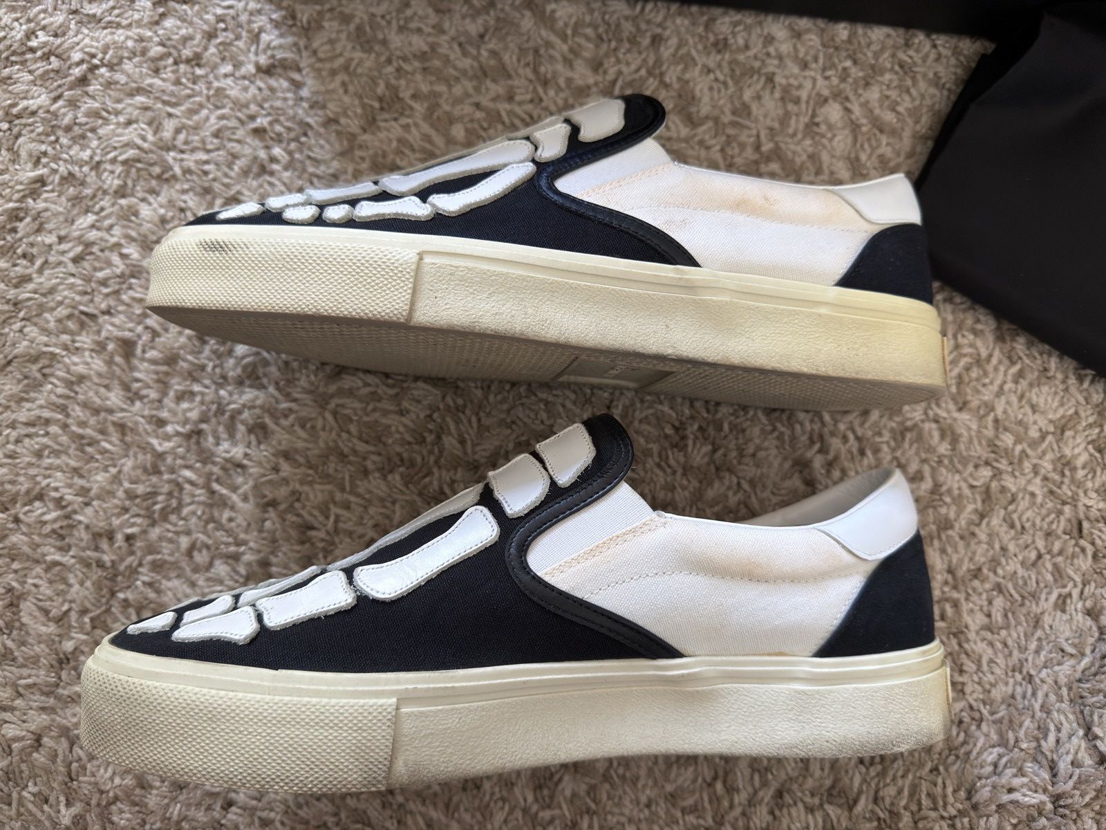 Amiri Skel Toe Slip On Size US 8 / EU 41 - 3 Thumbnail
