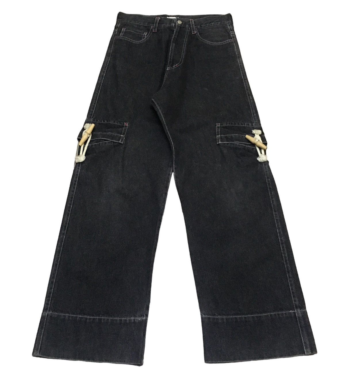 Rare Vintage Japanese Brand Milkboy Tactical Jeans 1990s