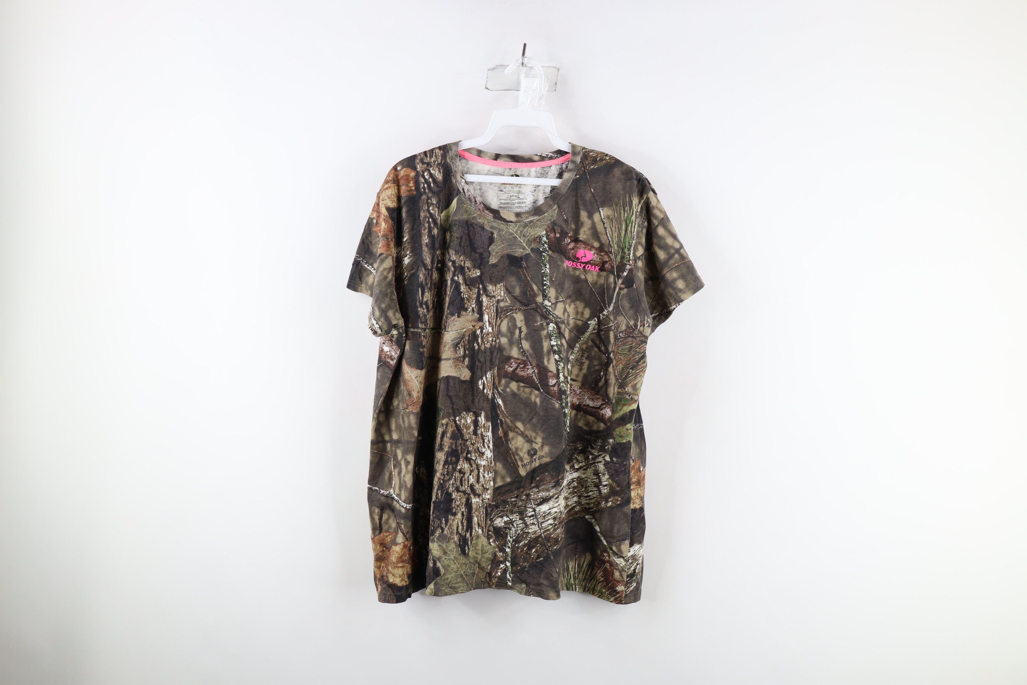 Vintage Vintage Streetwear Mossy Oak Camouflage Short Sleeve T-Shirt Size XL / US 12-14 / IT 48-50 - 1 Thumbnail
