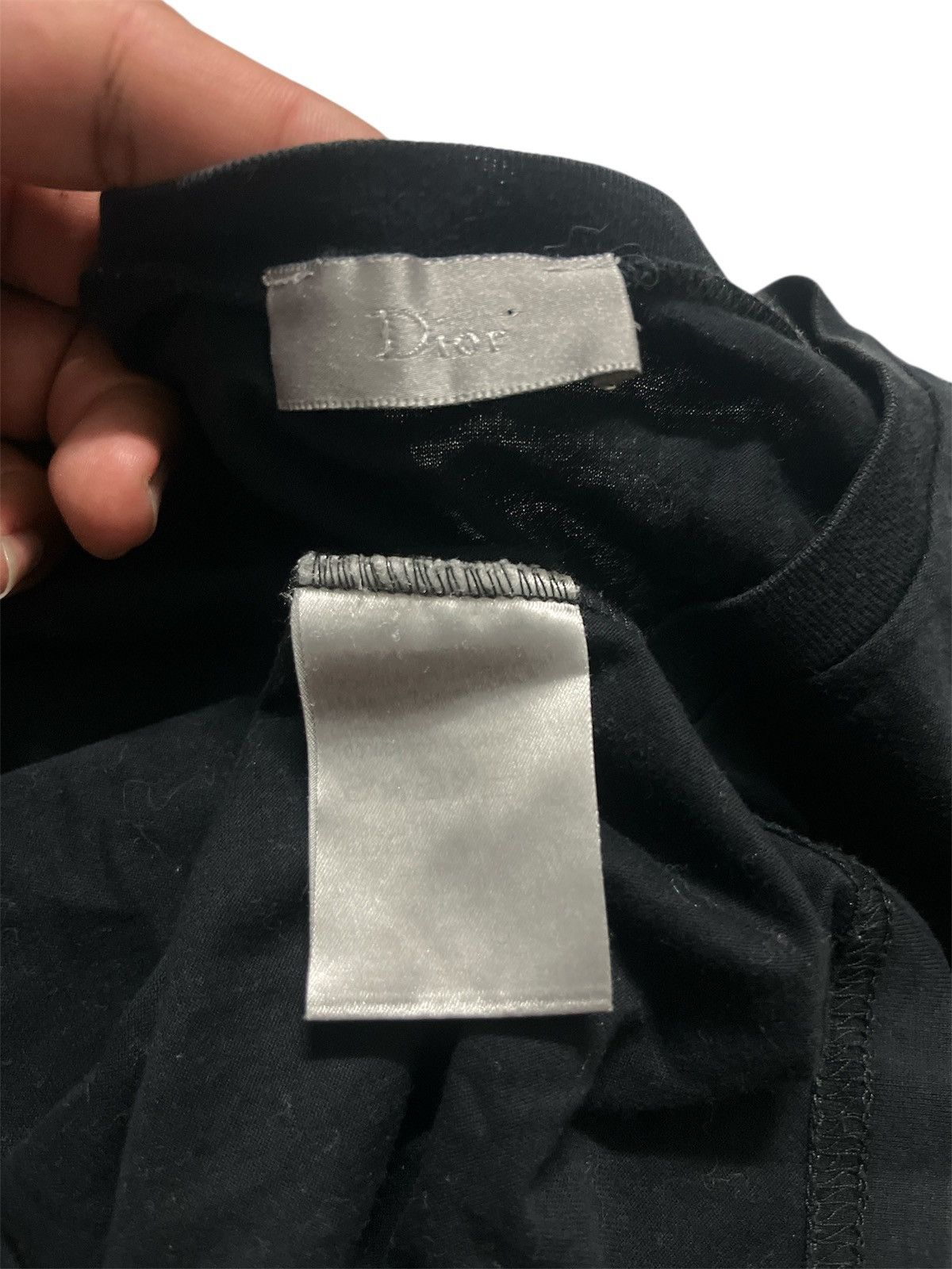 Dior Long Sleeve Dior Homme Hedi Slimane Tshirt Size M / US 6-8 / IT 42-44 - 5 Thumbnail