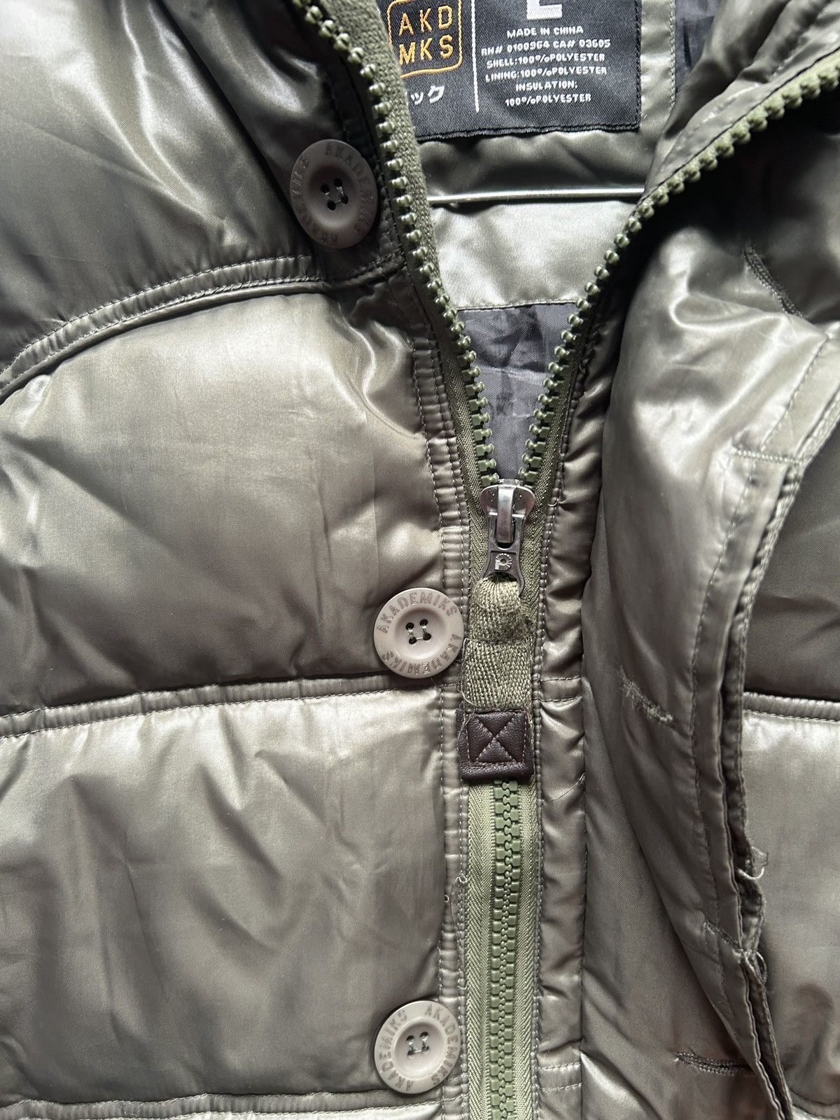 Japanese Brand × Vintage Japanese puffer vest Size US L / EU 52-54 / 3 - 4 Thumbnail