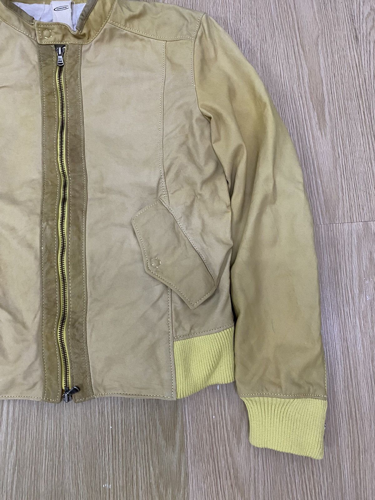 Vintage Vintage Compagnia Foicchi Italy Button Lampo Leather Jacket Size US M / EU 48-50 / 2 - 4 Thumbnail
