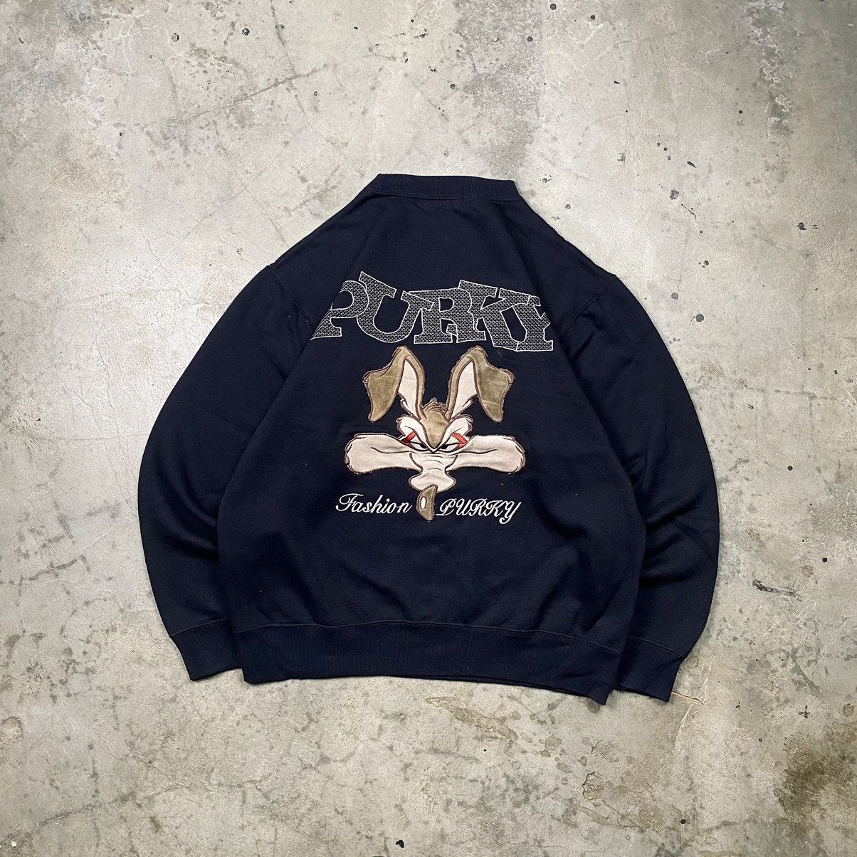Japanese Brand × Vintage y2k Purky Embroidery Crewneck Size US L / EU 52-54 / 3 - 1 Thumbnail
