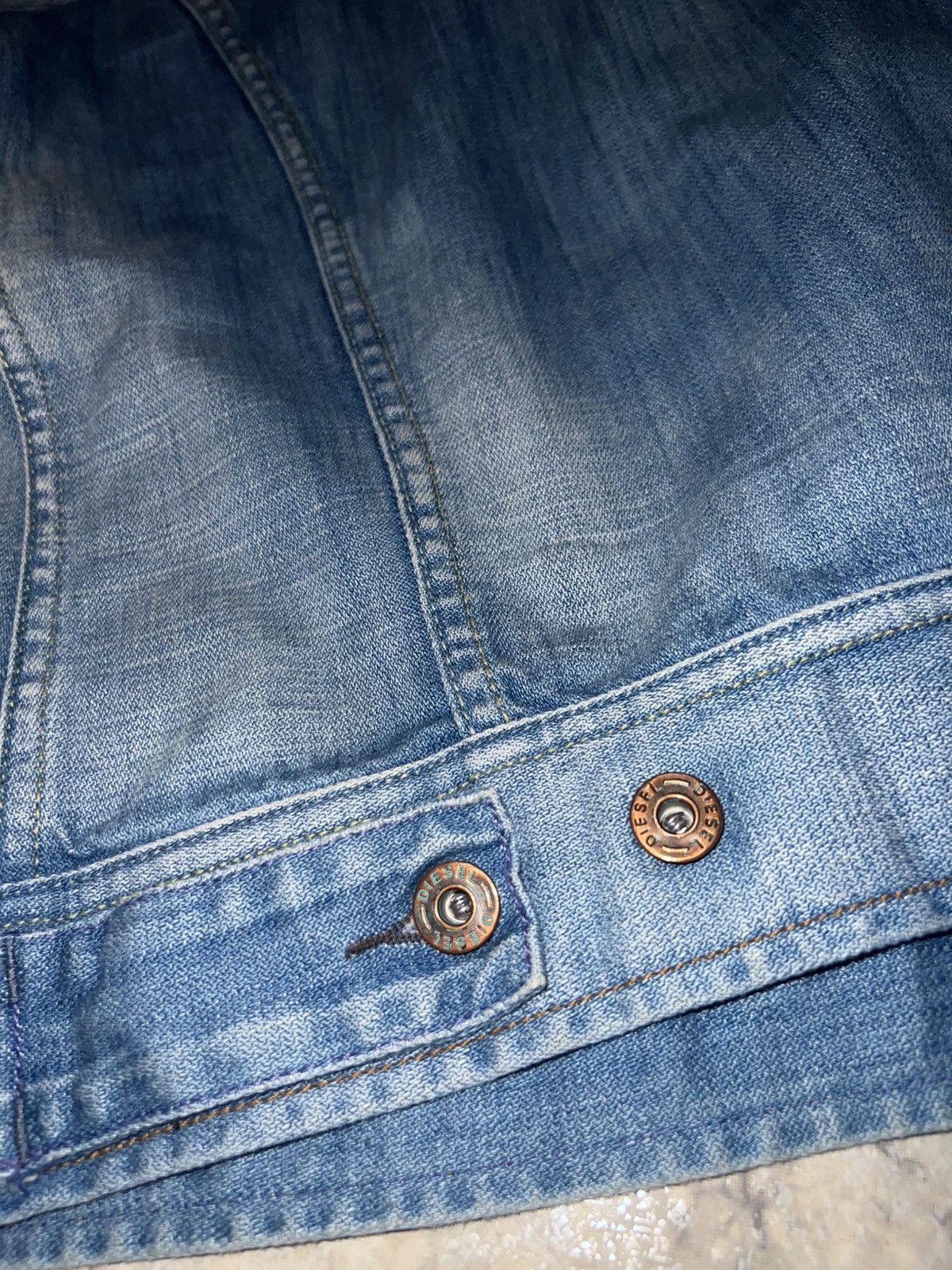 Diesel Diesel Denim Jacket Size L / US 10 / IT 46 - 7 Thumbnail