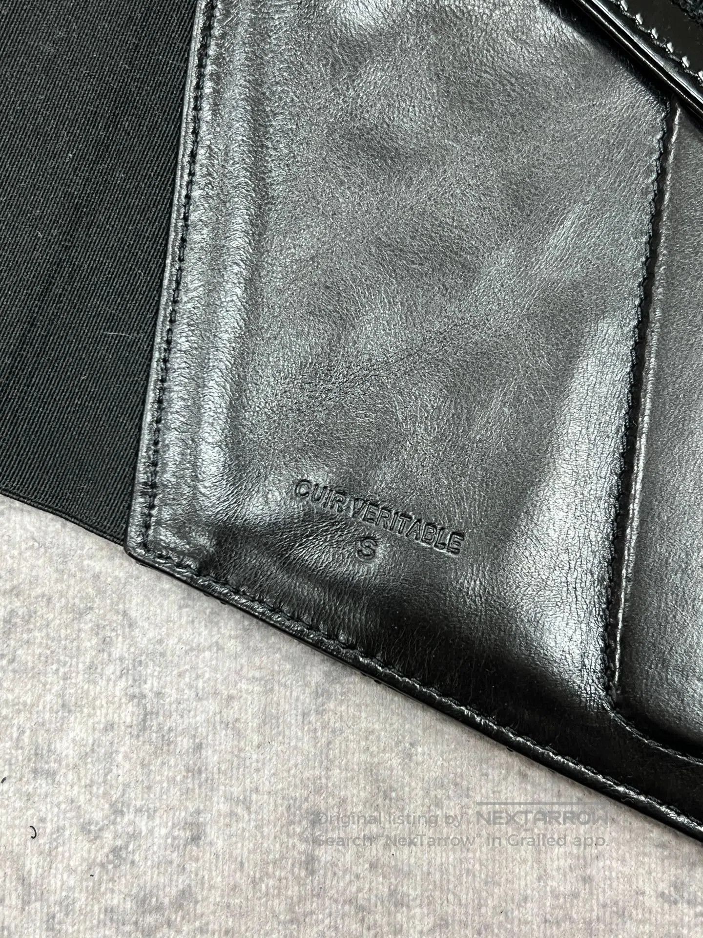 Chanel Chanel Leather Diamond Pattern Belt| Size ONE SIZE - 3 Thumbnail