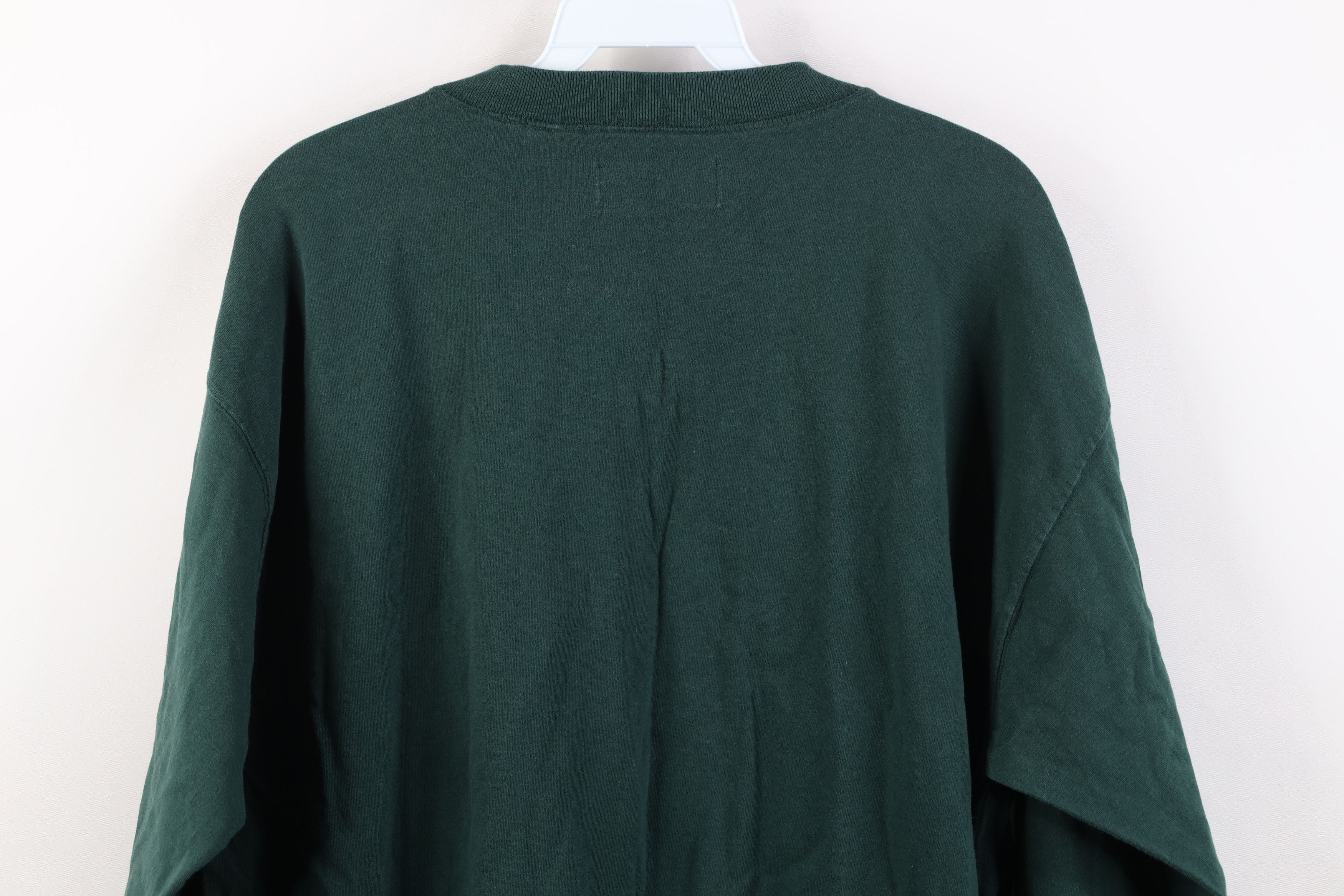 Vintage Vintage 90s Streetwear Heavy Long Sleeve Henley T-Shirt Size US L / EU 52-54 / 3 - 12 Thumbnail