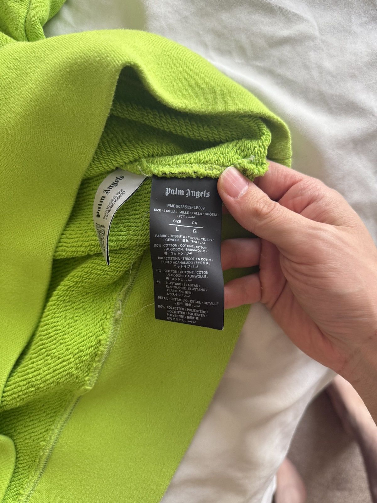 Palm Angels Palm Angels Green Parrot hoodie Size US L / EU 52-54 / 3 - 3 Thumbnail