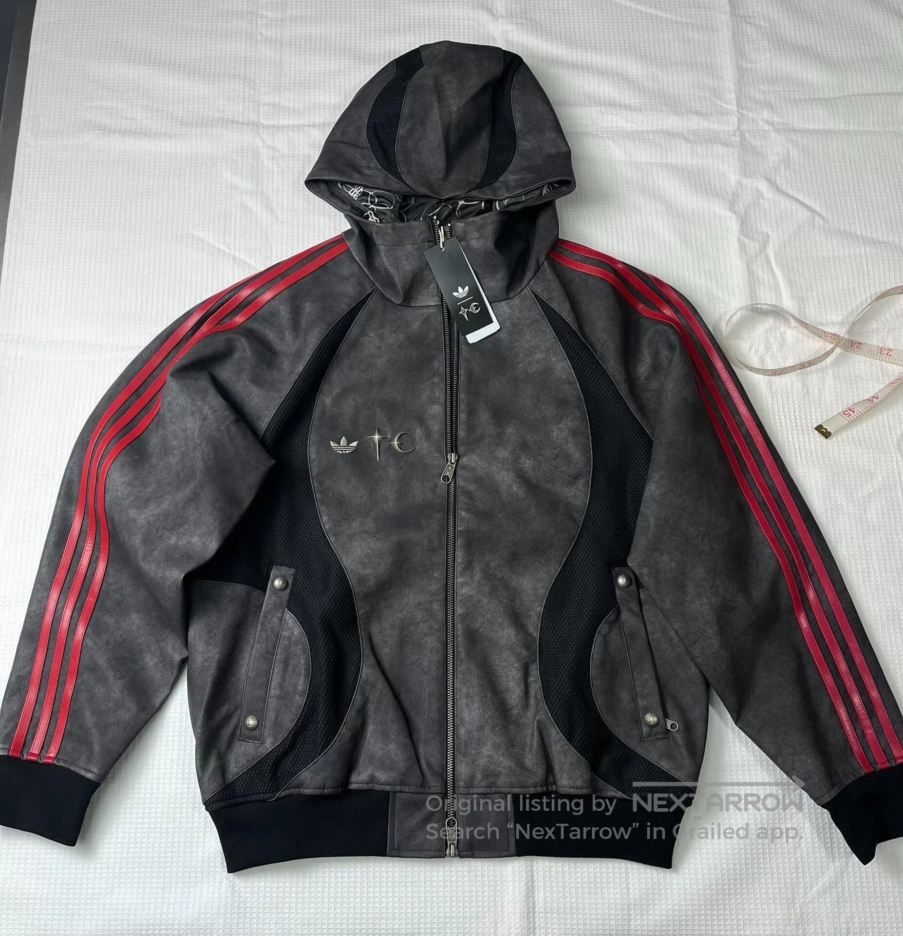 Adidas adidas originals x THUG CLUB LTHR JKT. Size US S / EU 44-46 / 1 - 1 Thumbnail