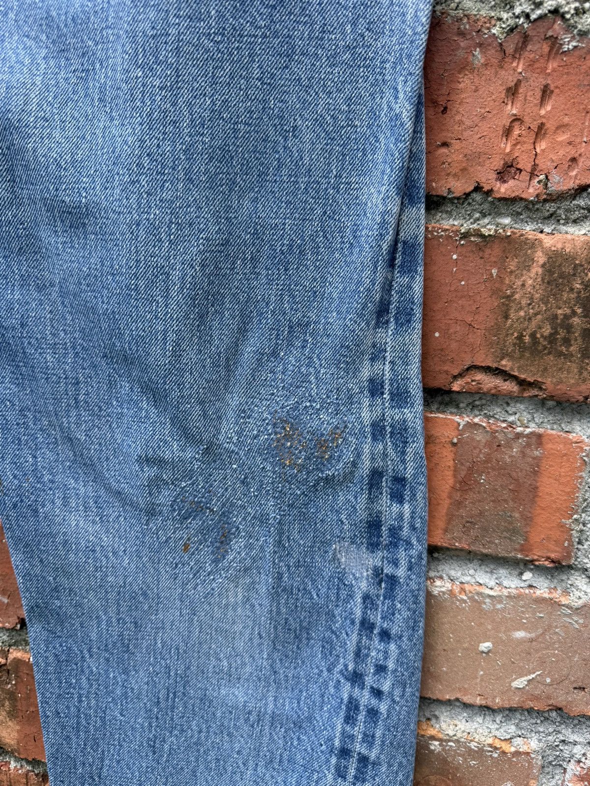 Levi's Vintage Clothing W33x30.5 Vintage levi’s 501 redline 80s repaired made in USA Size US 33 - 9 Thumbnail