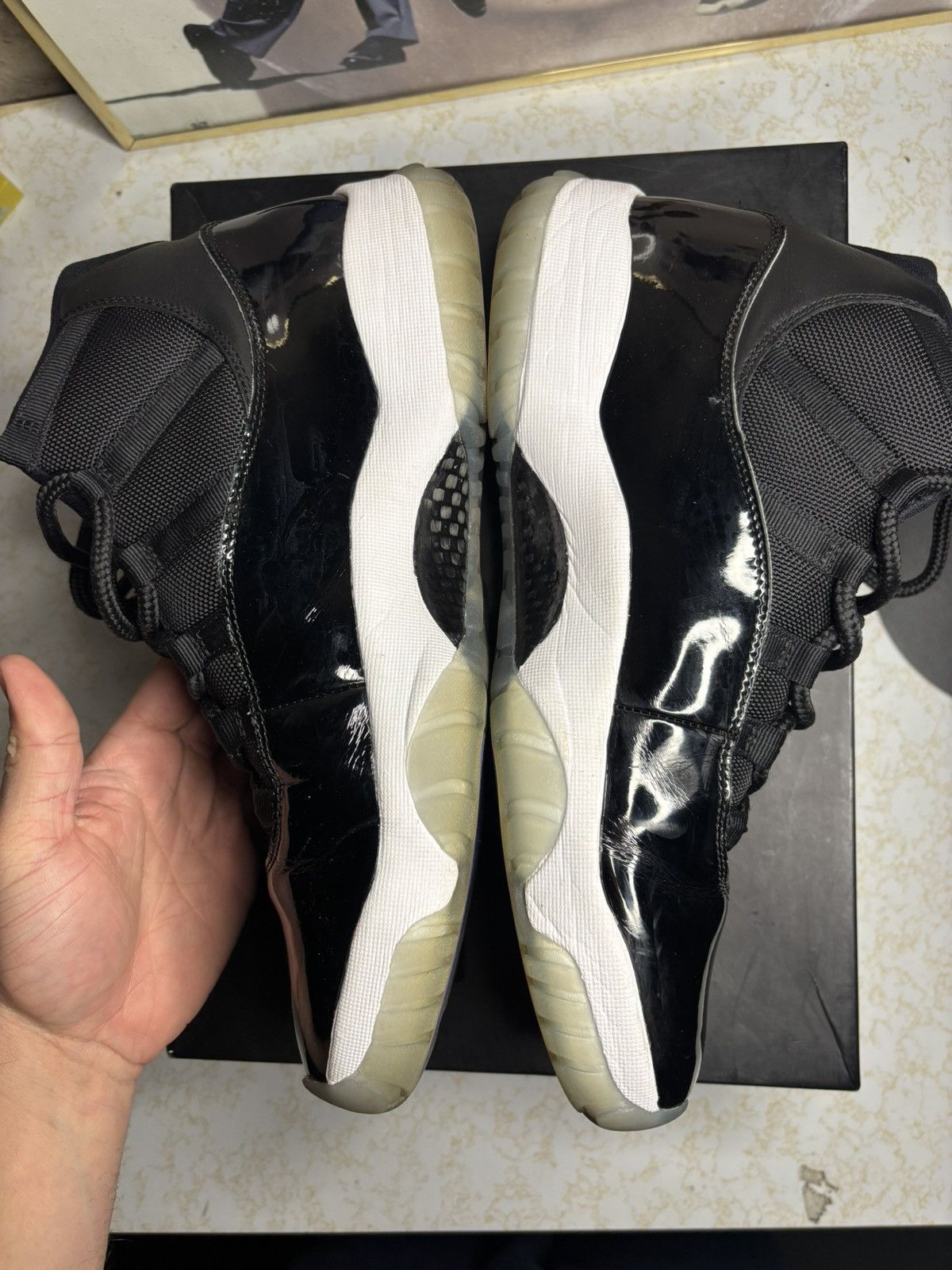 Jordan Brand Jordan Retro 11 ‘space jam’ Size US 11.5 / EU 44-45 - 3 Thumbnail