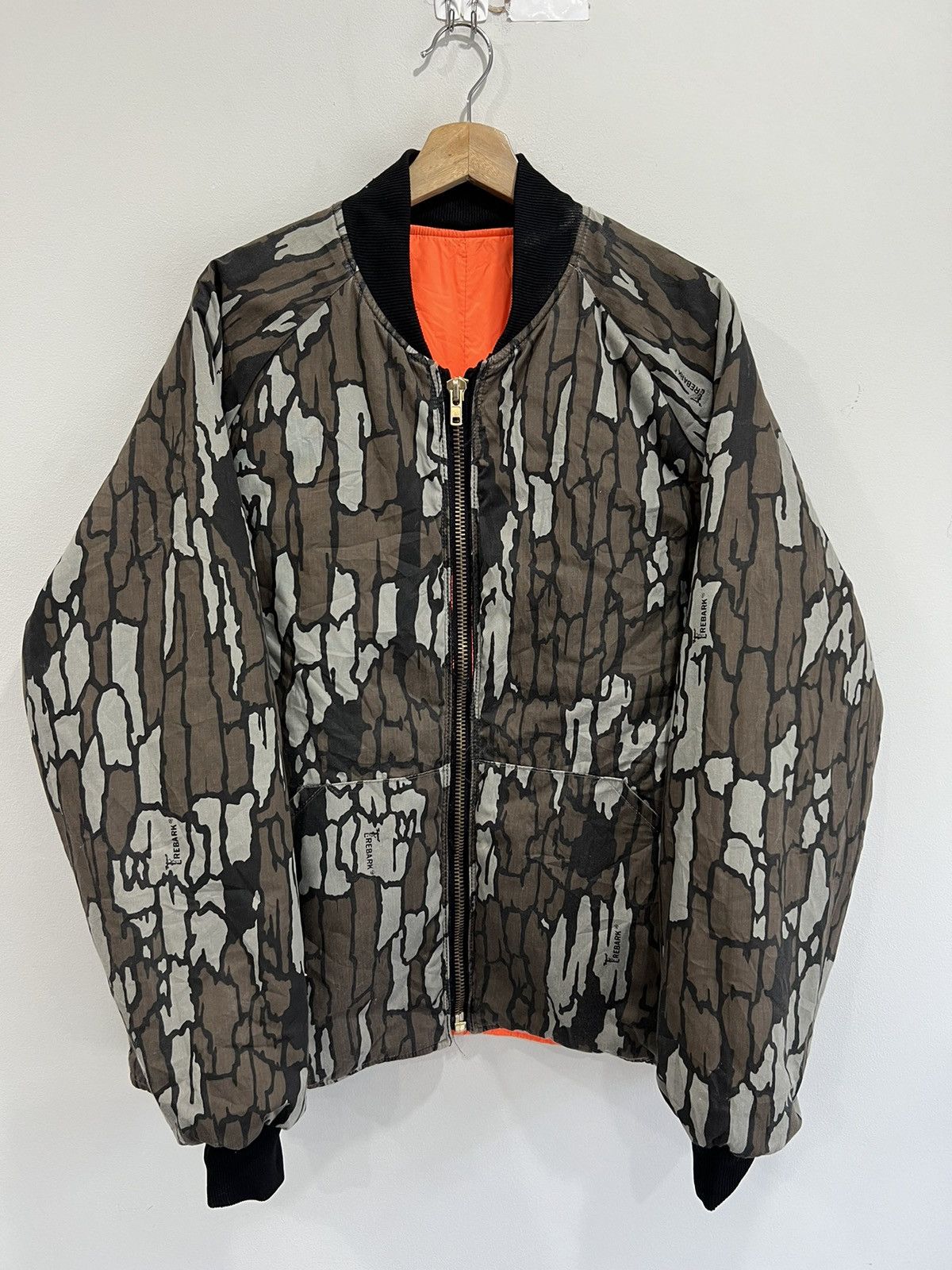 Vintage Vintage Real Tree Camo Jacket mossy oak varsity xxl Size US XXL / EU 58 / 5 - 1 Thumbnail