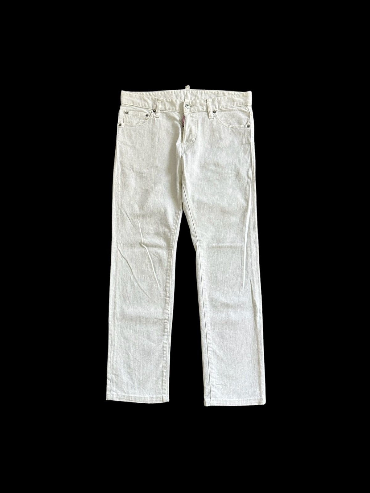Dsquared2 [32 x 37] SS14 Dsquared White denim Made in Italy 7 pocket Size US 32 / EU 48 - 1 Thumbnail