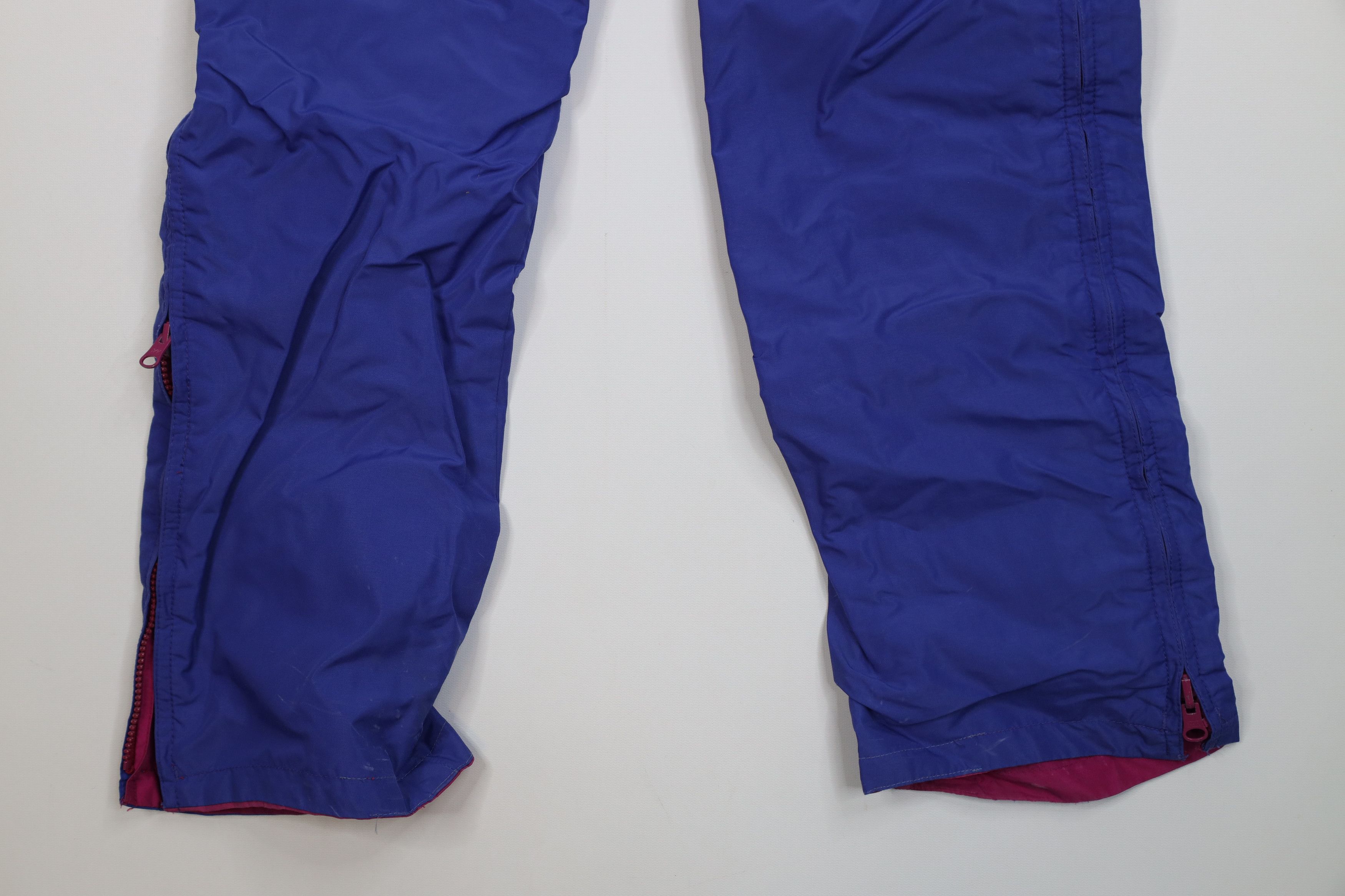 Columbia Vintage 90s Columbia Reversible Waterproof Rain Pants Size 28" / US 6 / IT 42 - 10 Thumbnail