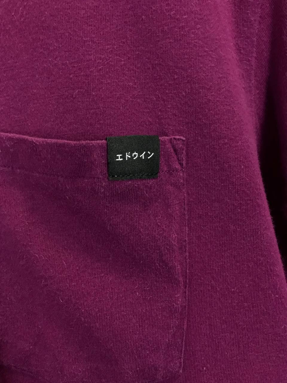 Edwin Edwin Japanese pocket logo tee Size US L / EU 52-54 / 3 - 3 Thumbnail
