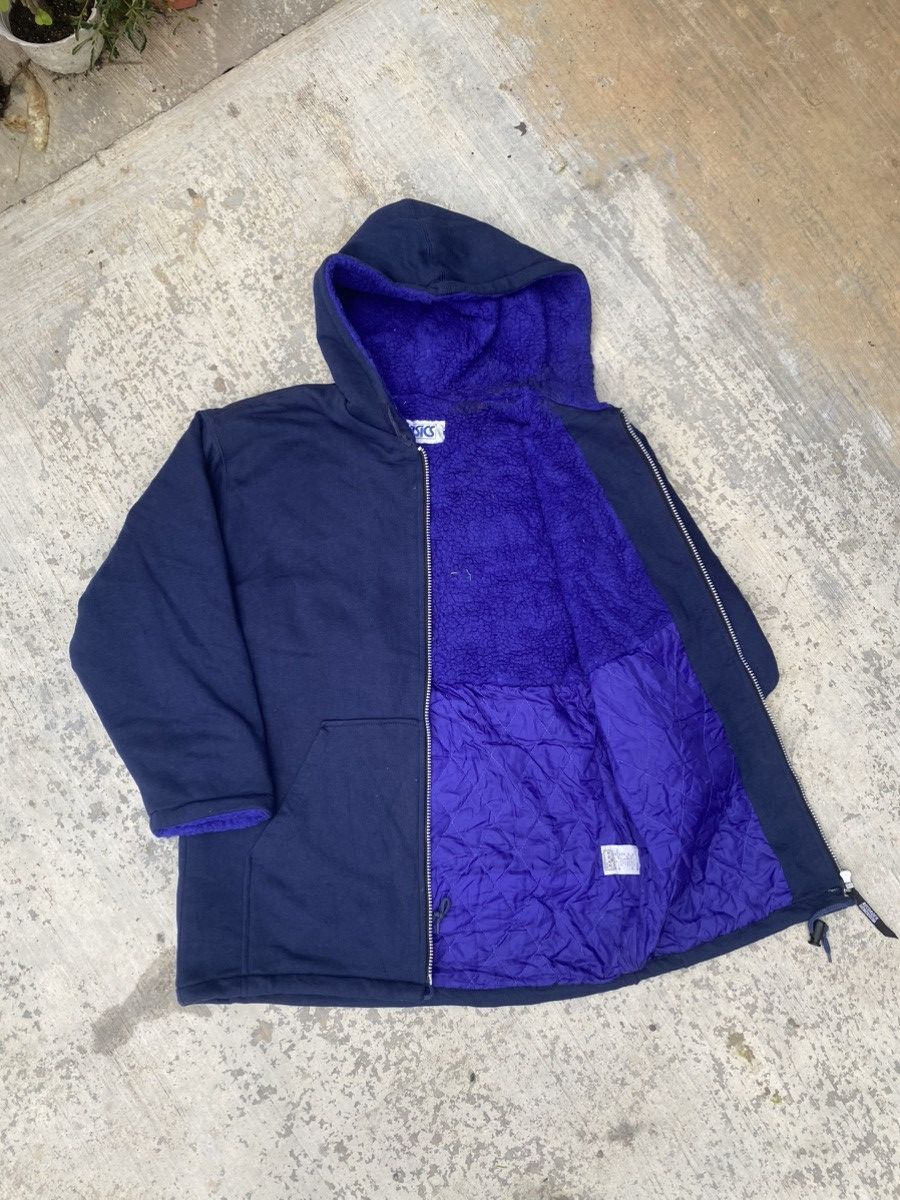 Asics Vintage Asics Recoder Woven Spellout Sherpa Jacket Size US M / EU 48-50 / 2 - 6 Thumbnail