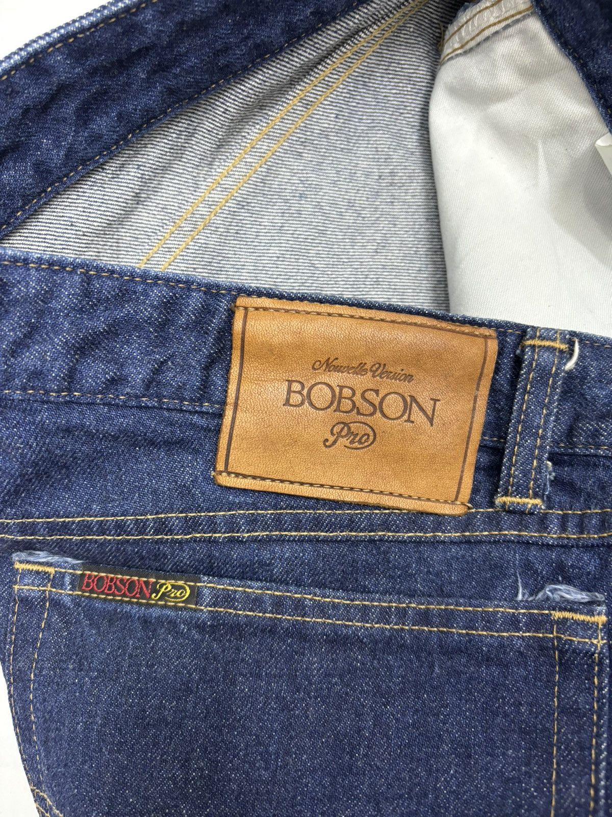 Kapital Bobson Regular Straight Leg Fit Blue Denim Jeans Size US 36 / EU 52 - 9 Thumbnail