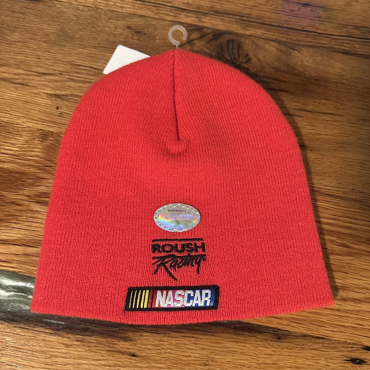 NASCAR NASCAR Carl Edwards 99 Beanie Hat Roush Racing Red NWT Y2K Size ONE SIZE - 2 Thumbnail