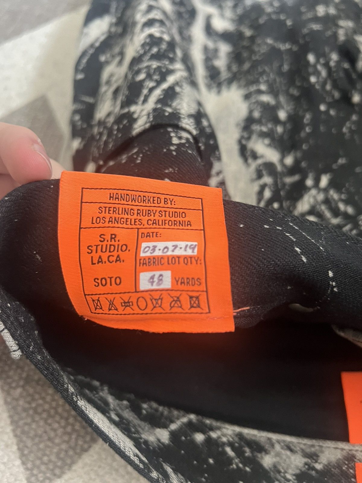 Sterling Ruby Sr Studio bleach soto jeans Size US 30 / EU 46 - 8 Thumbnail
