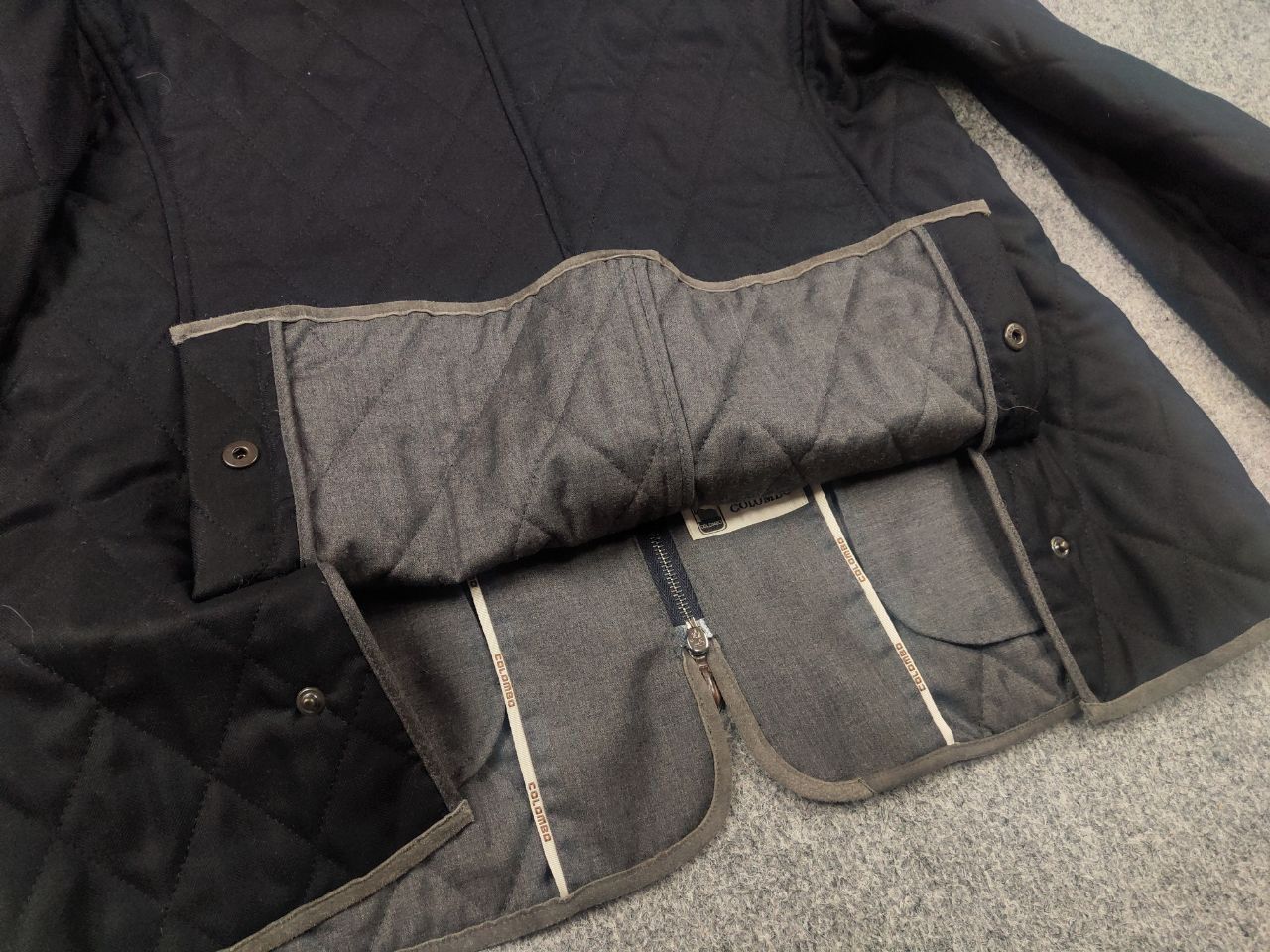 Colombo Colombo Italy Design cashmere quality Zip Black Jacket Size L / US 10 / IT 46 - 9 Thumbnail